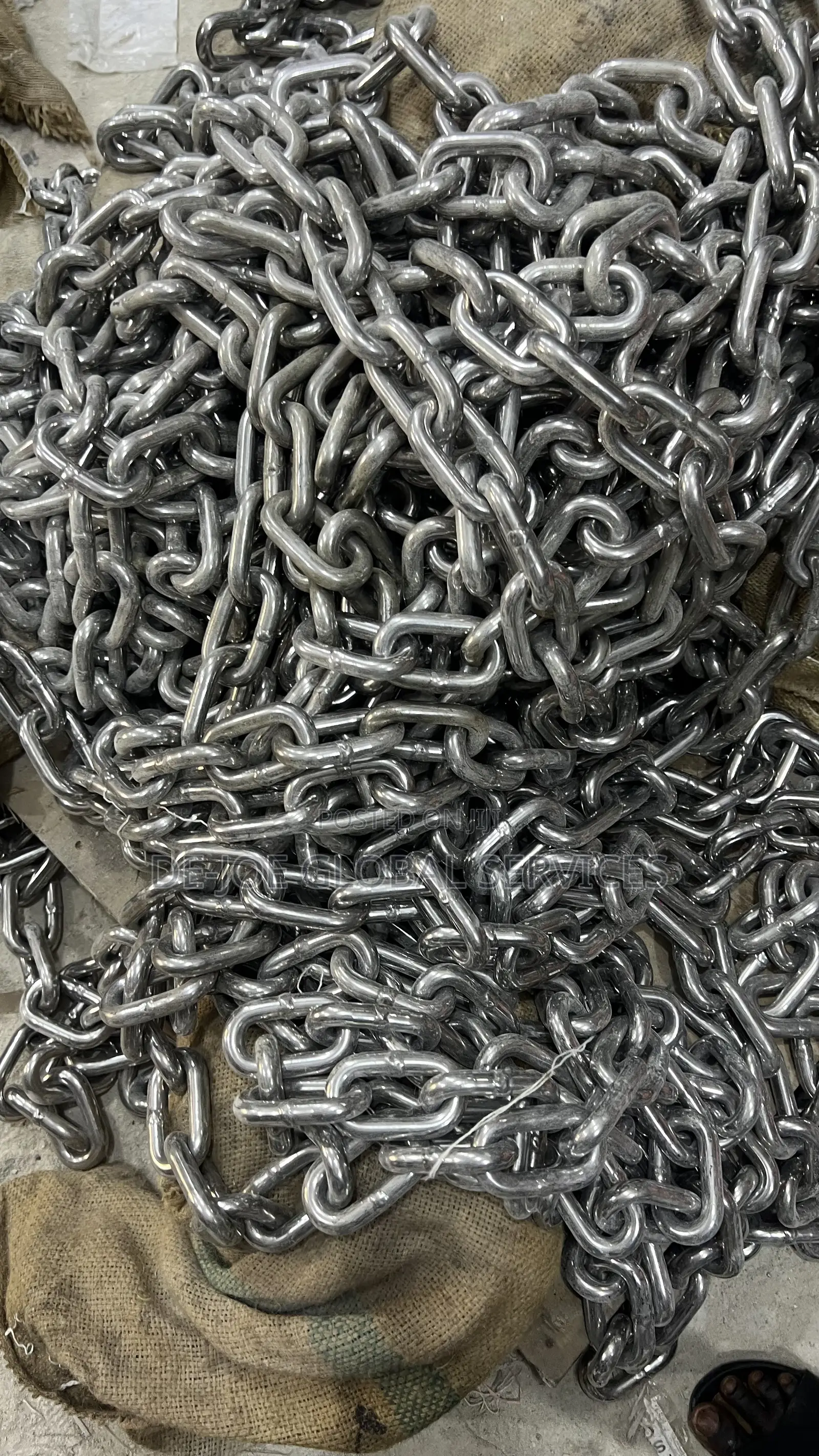 16mm Heavy-Duty Stainless-Steel Marine Chain