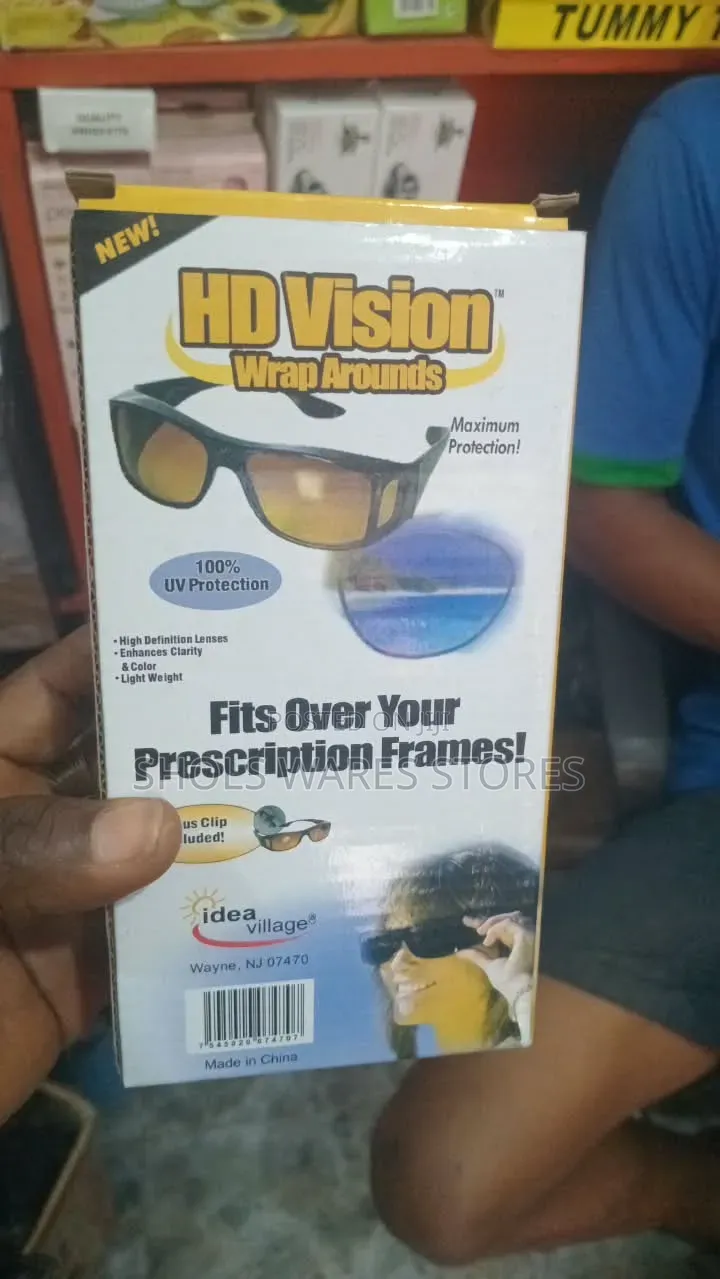 Hd Vision Wrap Around Sunglasses