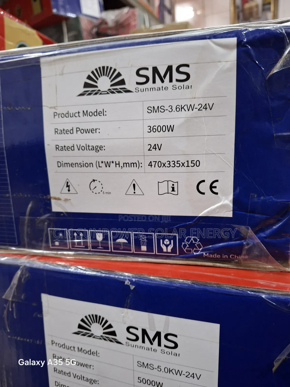 3.6kva/24v SMS Hybrid Solar Inverter