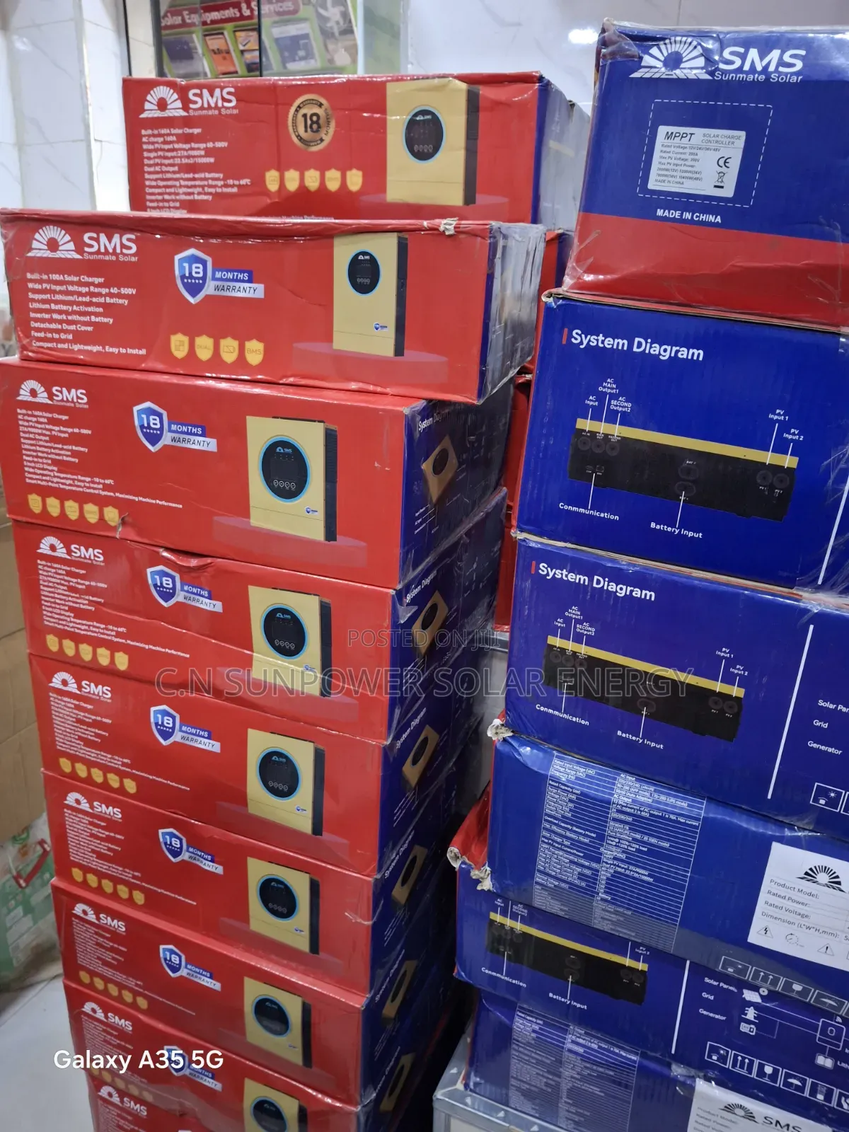 3.6kva/24v SMS Hybrid Solar Inverter