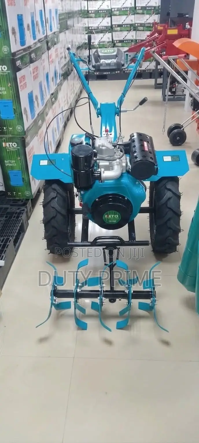 Multi-Functional Engine-Powered Rotary Tiller / Power Cultivator