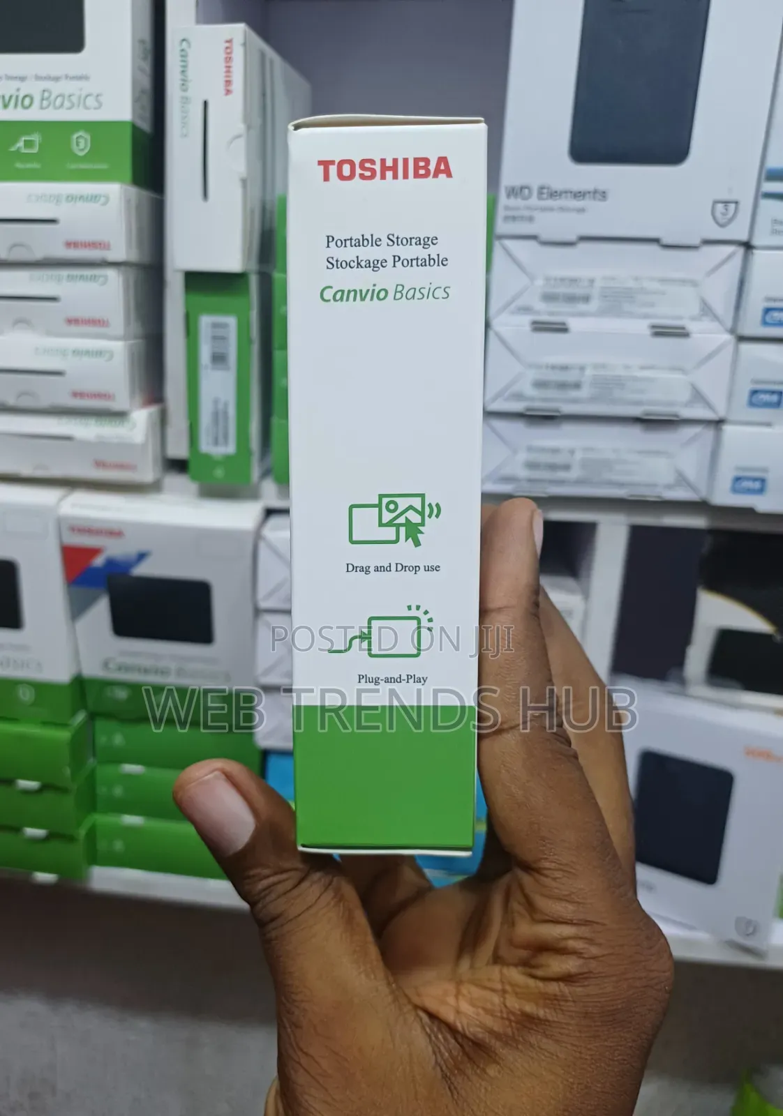 Toshiba Canvio Basics 1TB External Hard Drive
