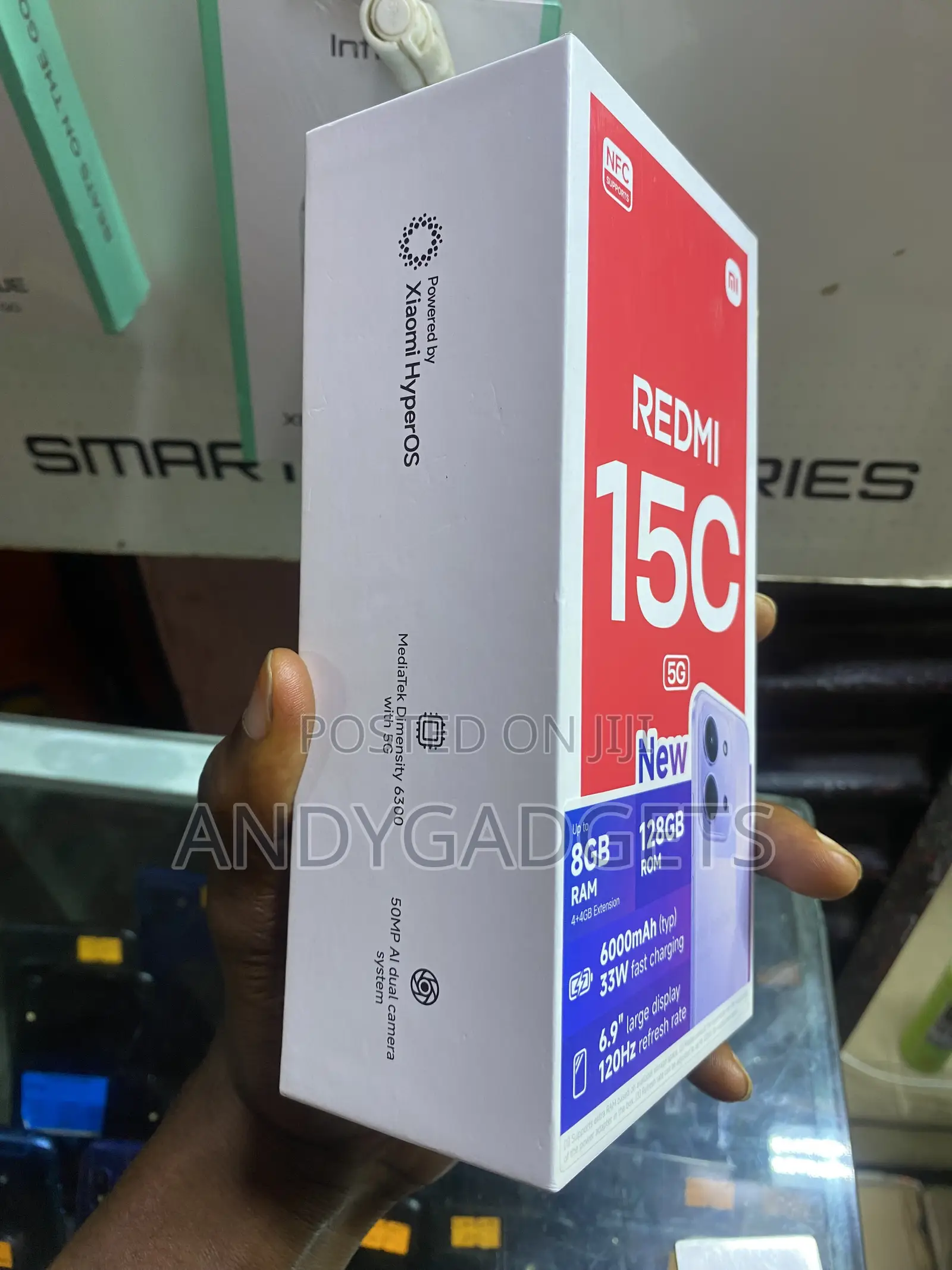 New Xiaomi Redmi 15C 128 GB Black