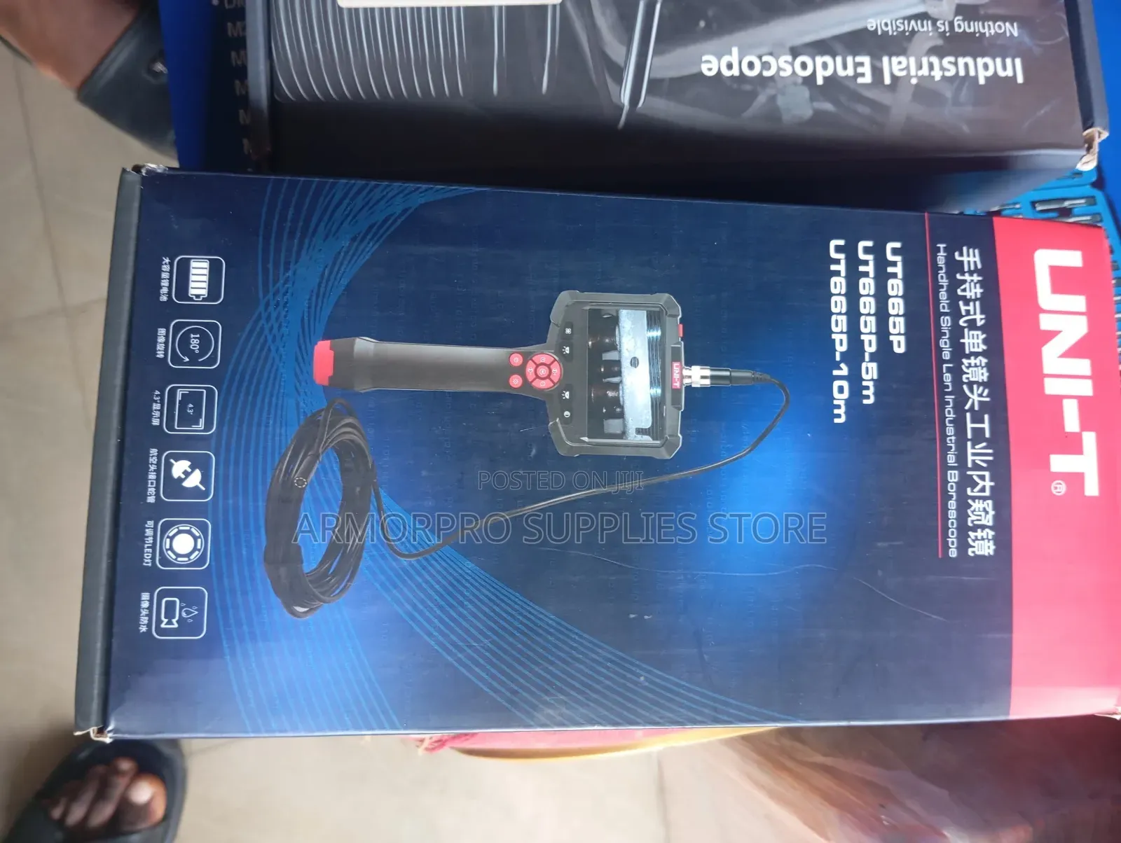 UNI-T UT665P Handheld Single-Lens Industrial Borescope