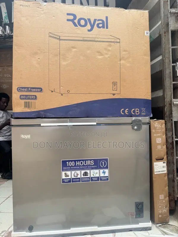 Royal 260l Chest Freezer (Rcf-Hd260l)