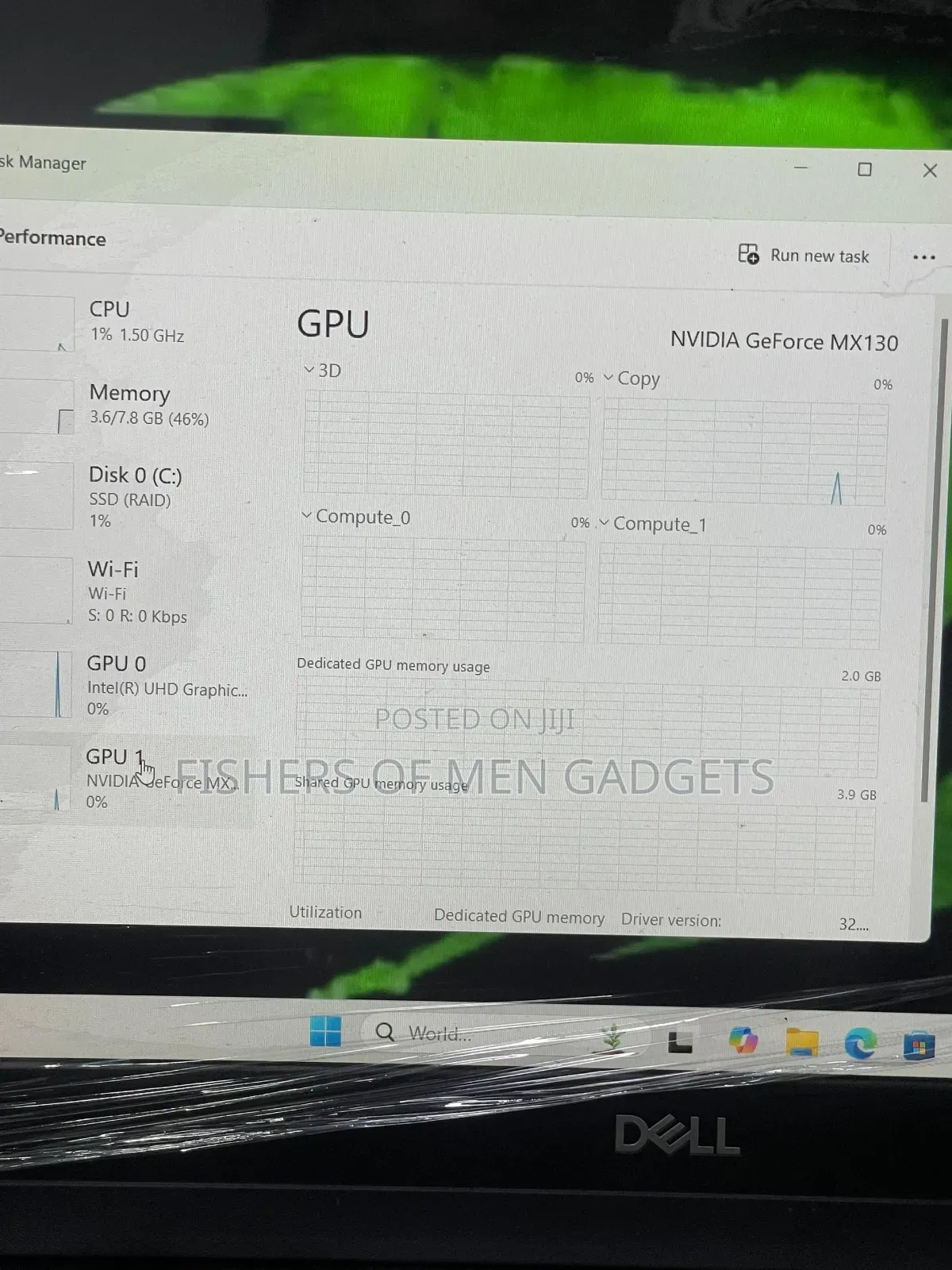 Laptop Dell Latitude 5591 8GB Intel Core i5 SSD 256GB