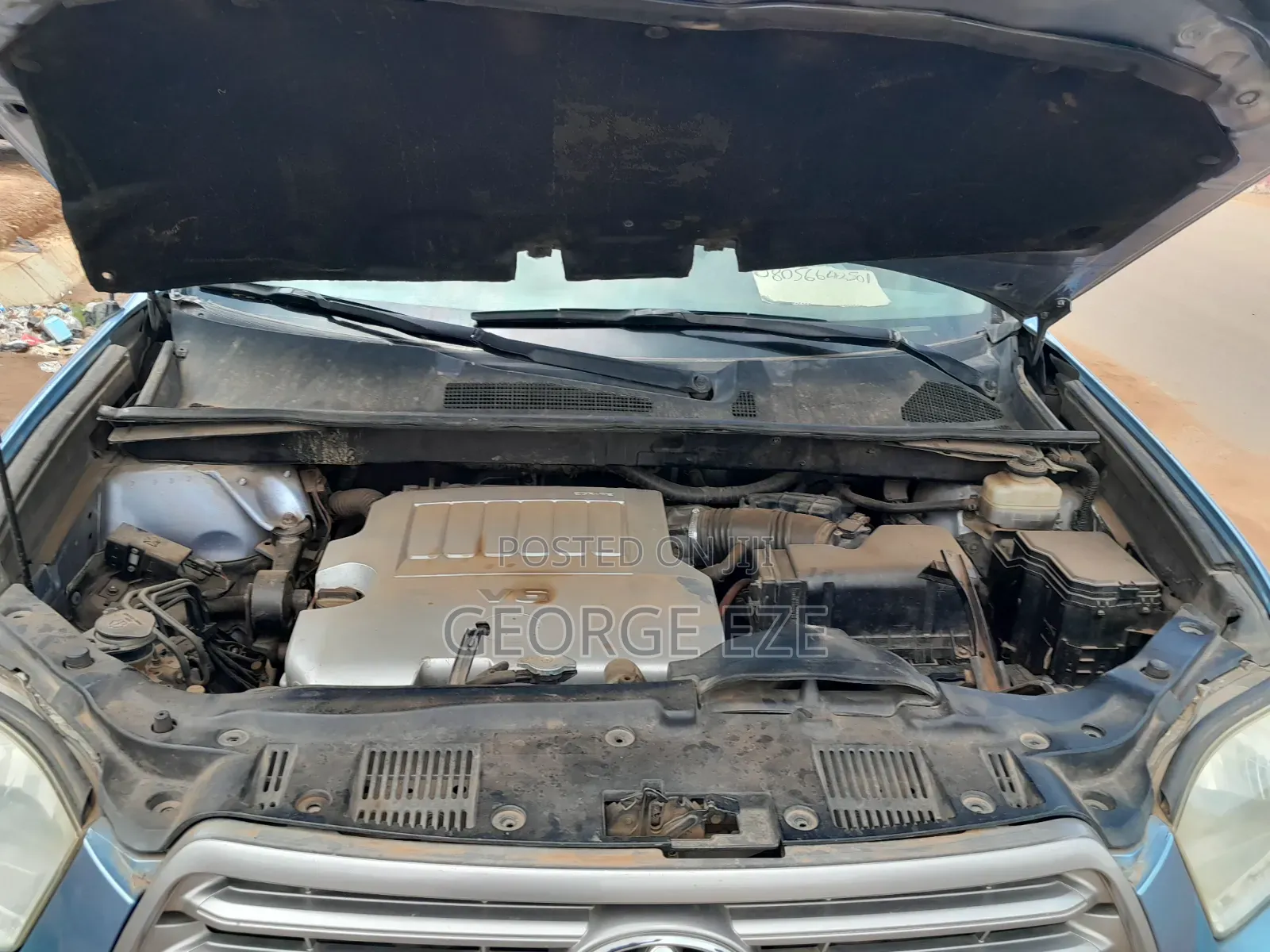 Toyota Highlander 2010 Blue