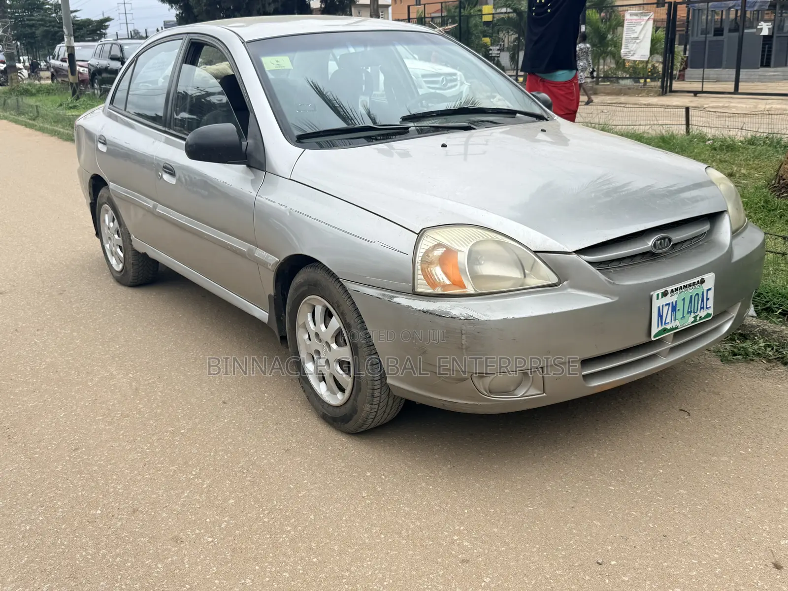 Kia Rio Sedan 2004 Gray
