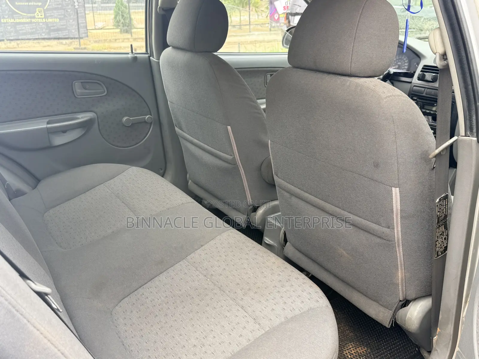 Kia Rio Sedan 2004 Gray