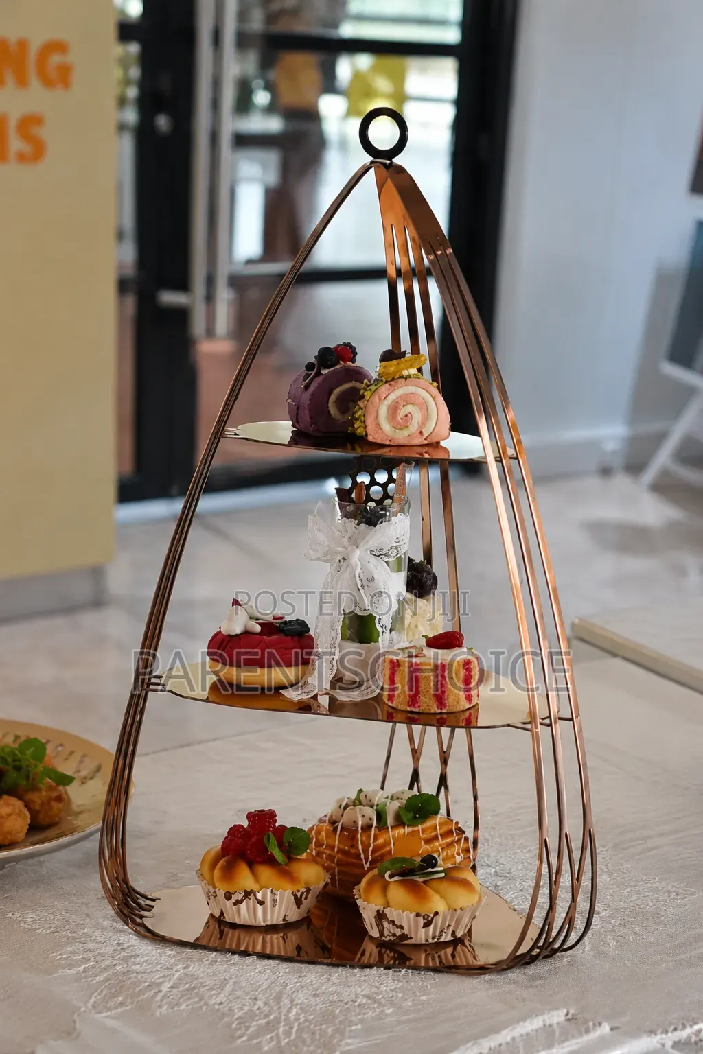 Elegant 3-Tier Dessert Display Stand