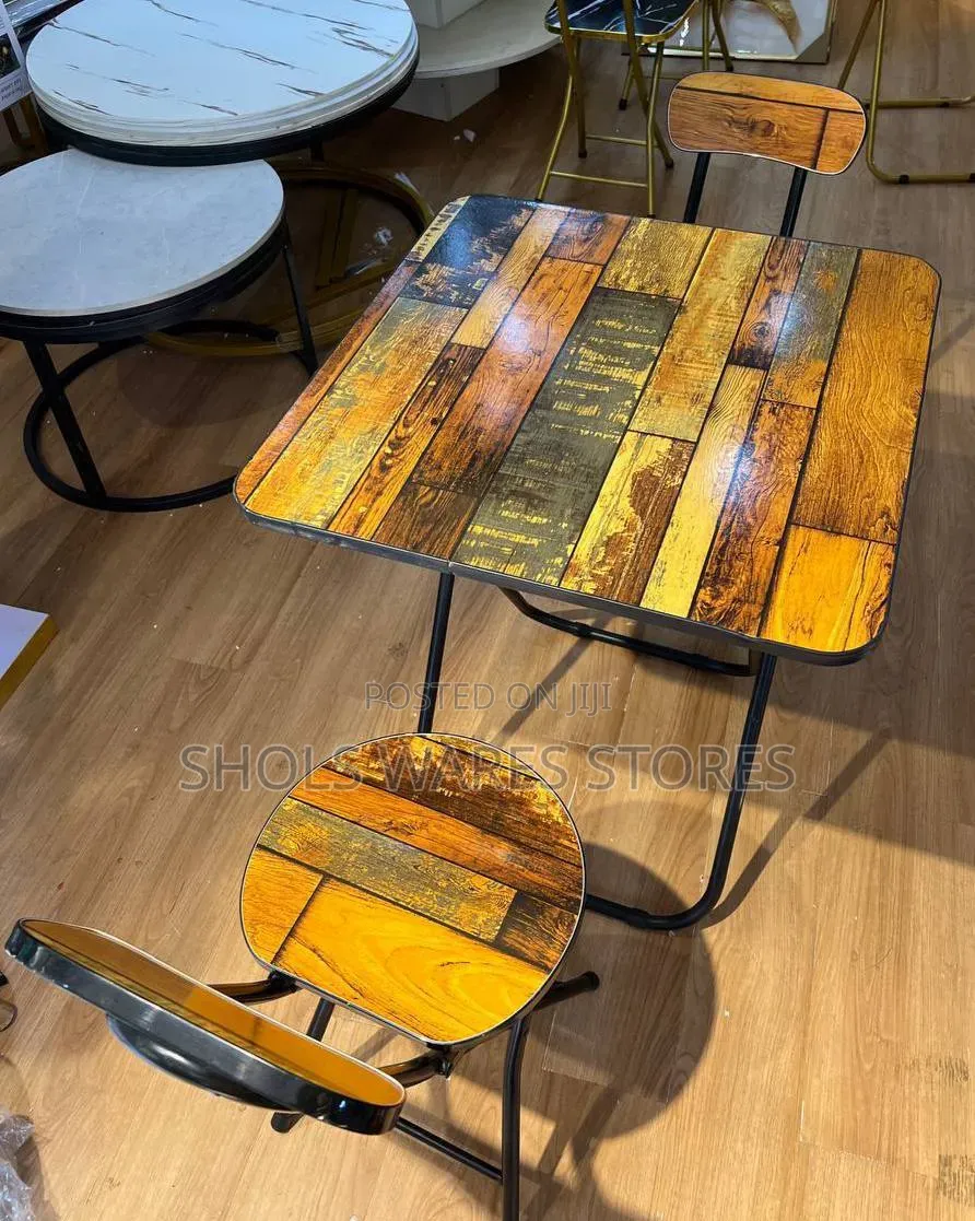 Vintage Retro Foldable Table & Chair Set