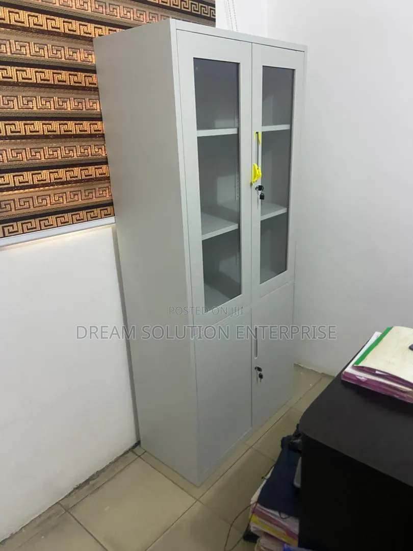 Imported Office Half Glass Filling Cabinet