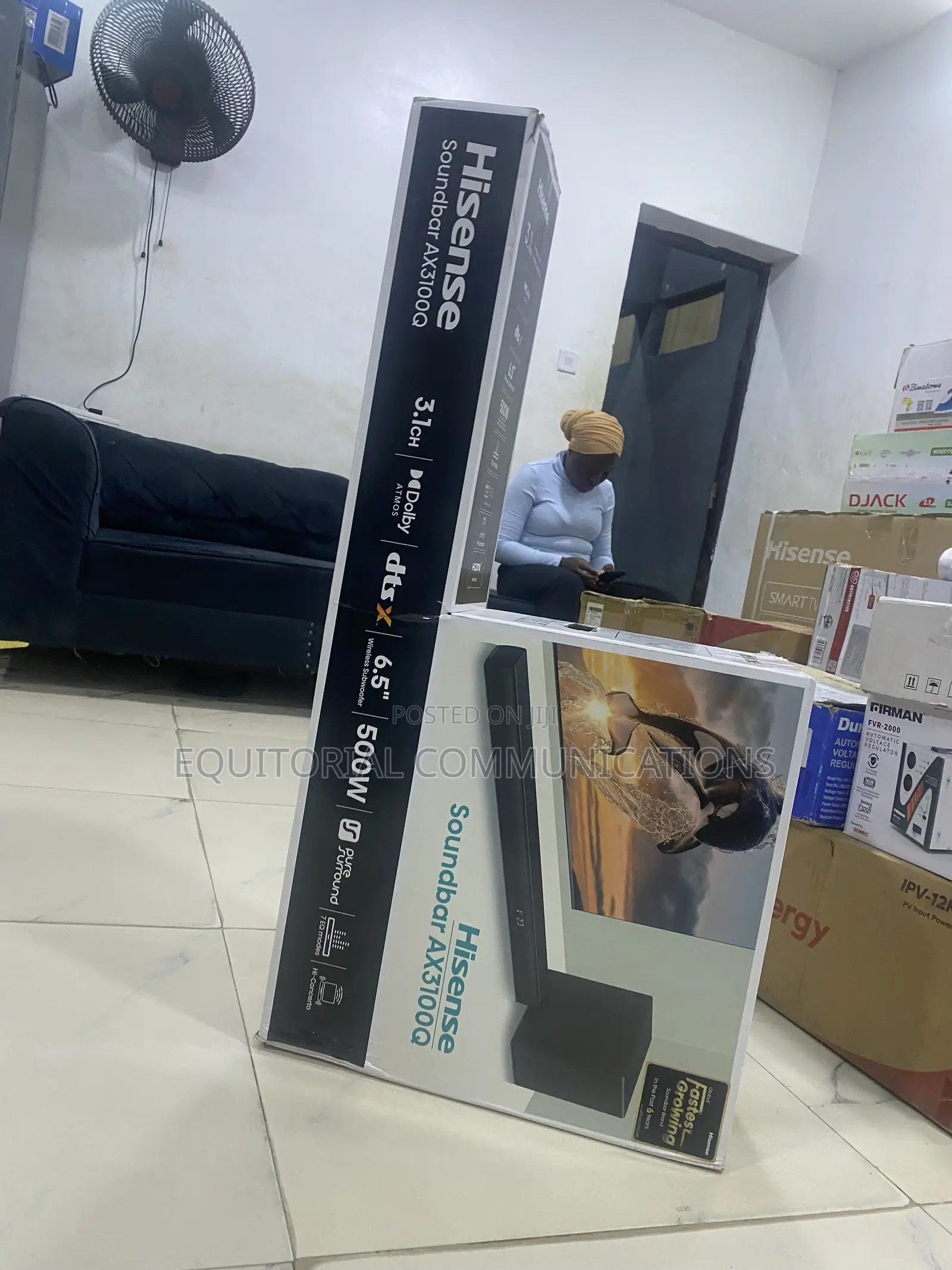 Hisense AX3100Q 500W Home Theater Speaker System With 3.1CH Soundbar