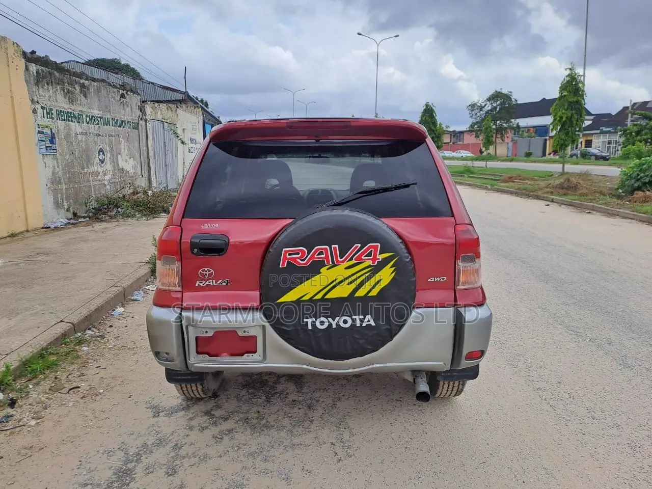 Toyota RAV4 1.8 2005 Red