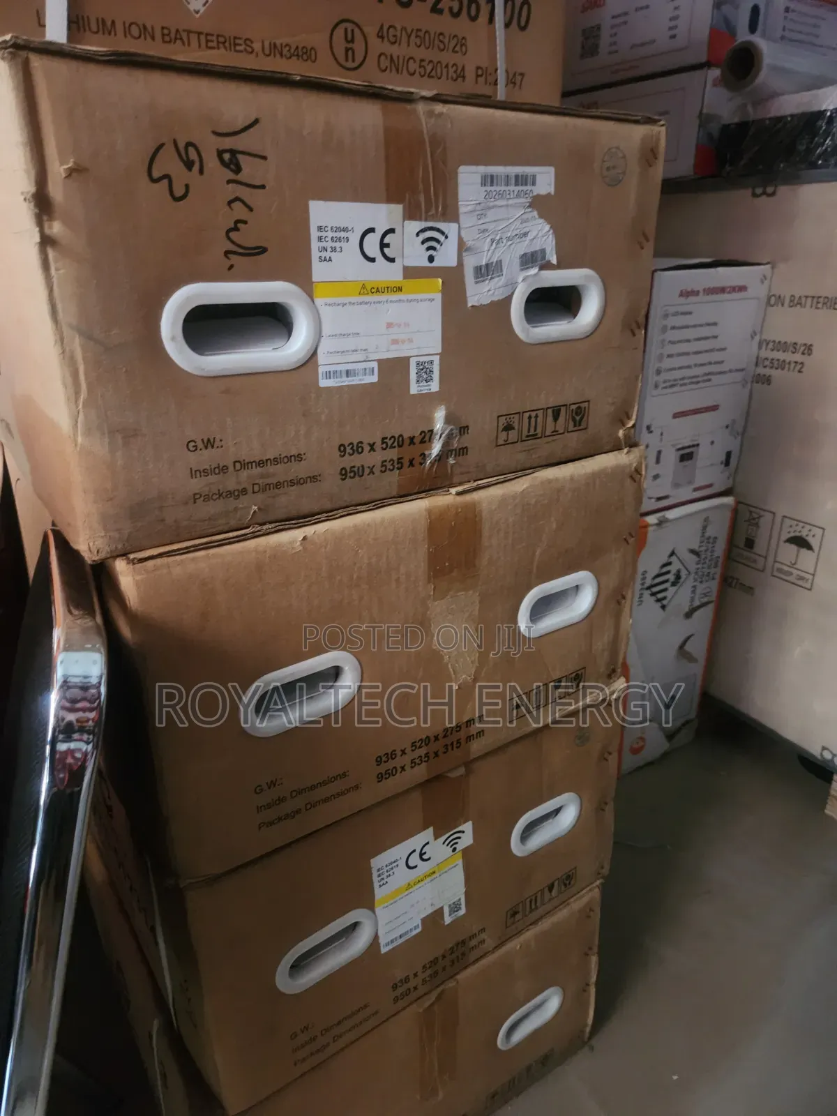 Lvtopsun 16kwh 48v Lithium Phosphate Batteries