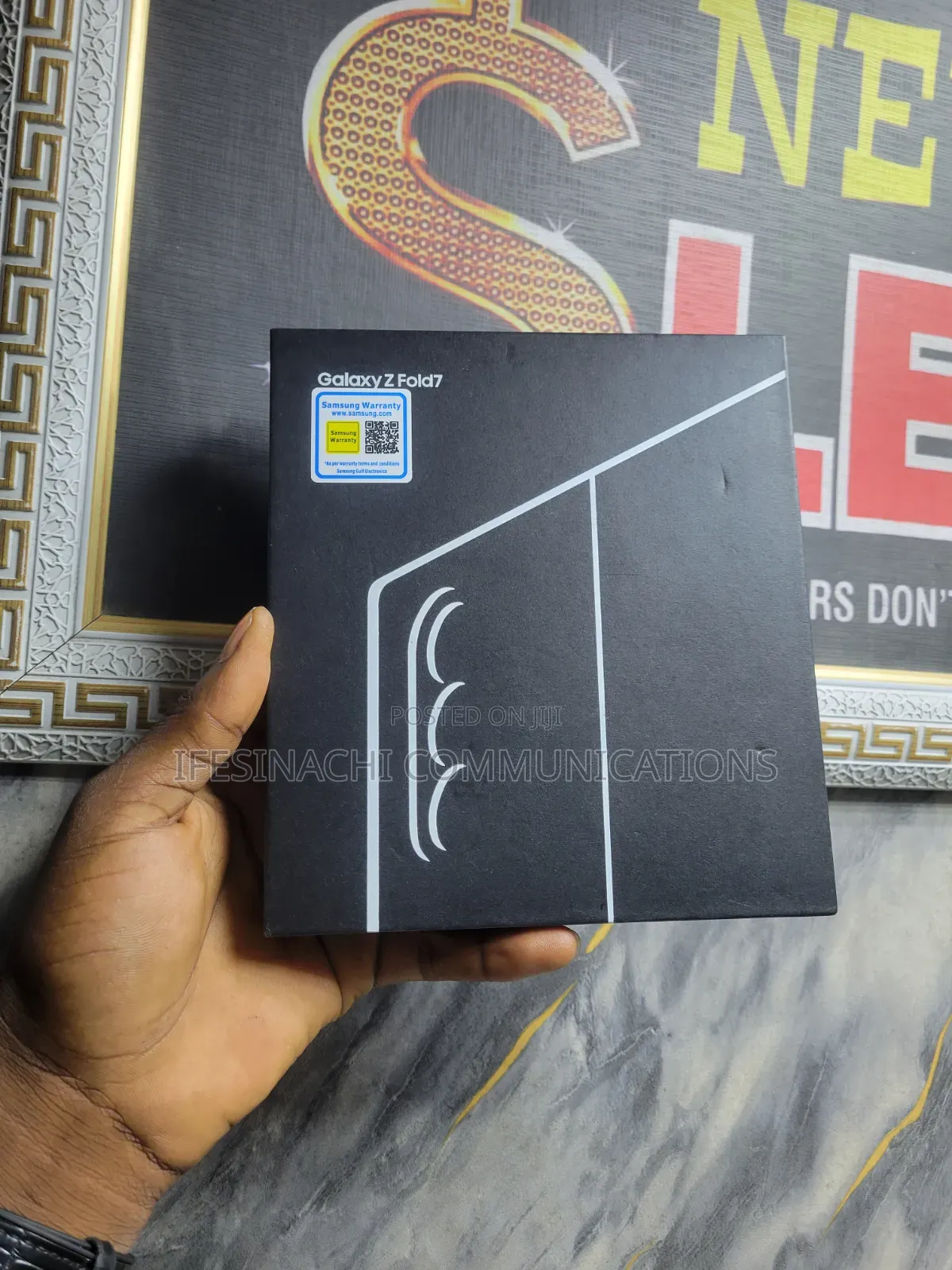New Samsung Galaxy Z Fold7 256 GB Blue