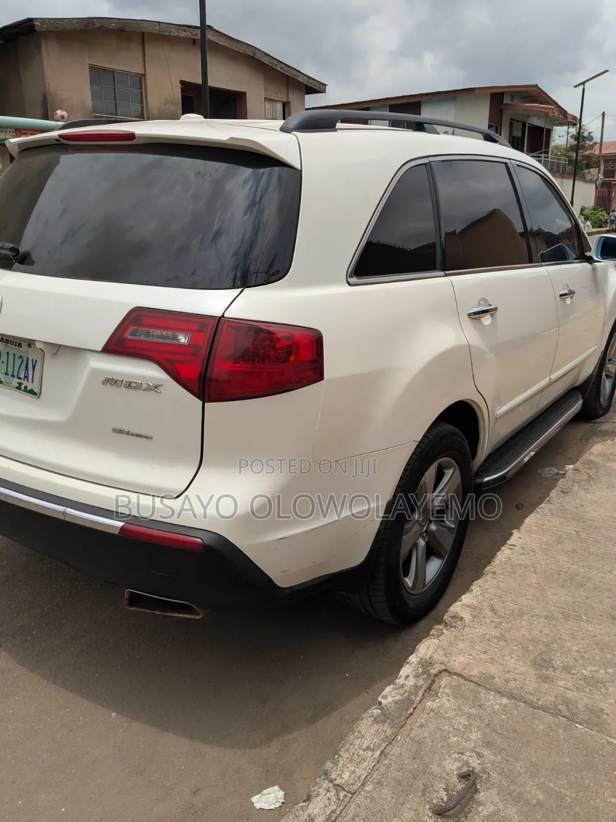 Acura MDX Technology Package SUV AWD (3.7L 6cyl 6A) 2011 White