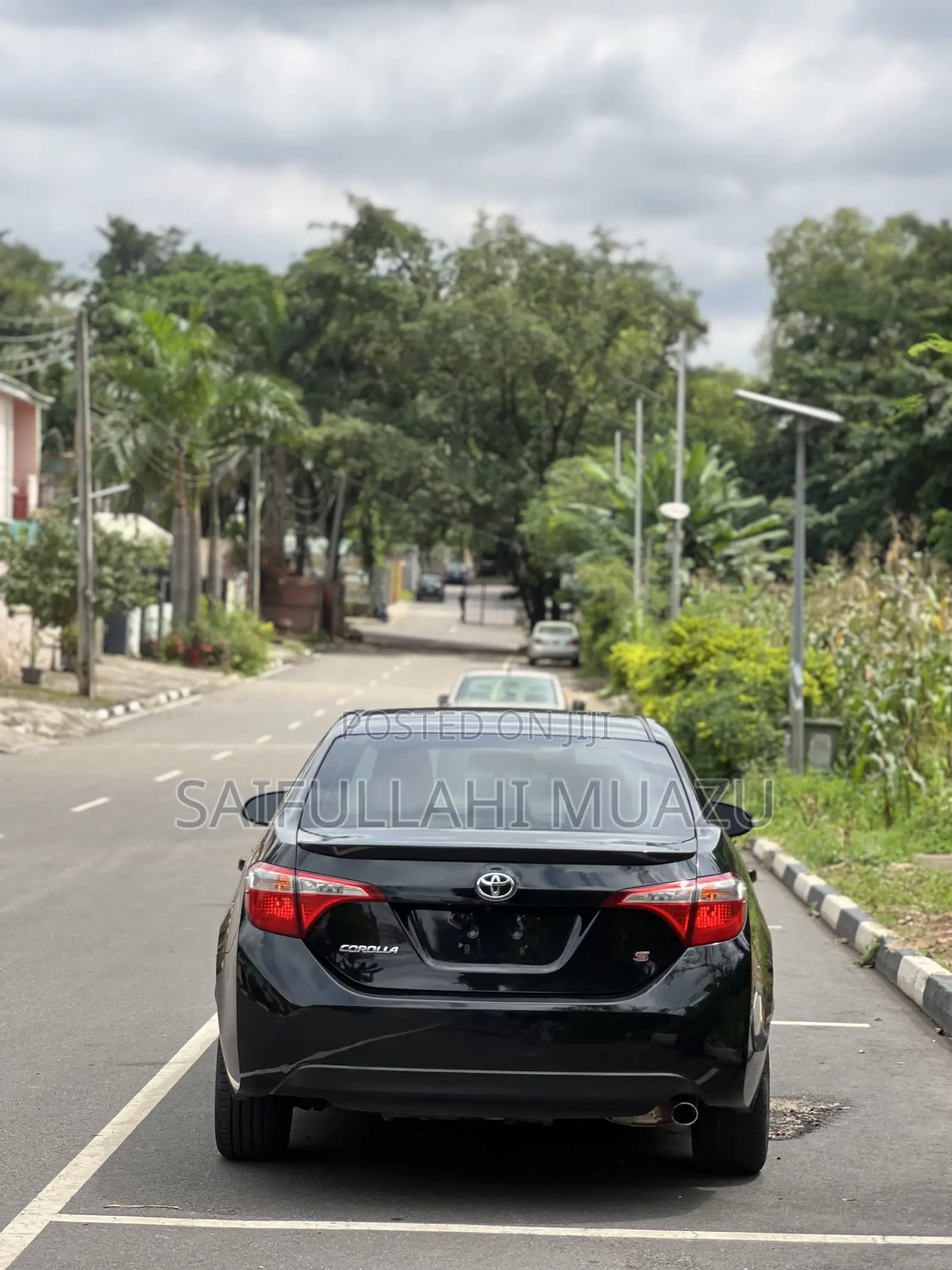 Toyota Corolla S 4dr Sedan (1.8L 4cyl CVT) 2015 Black