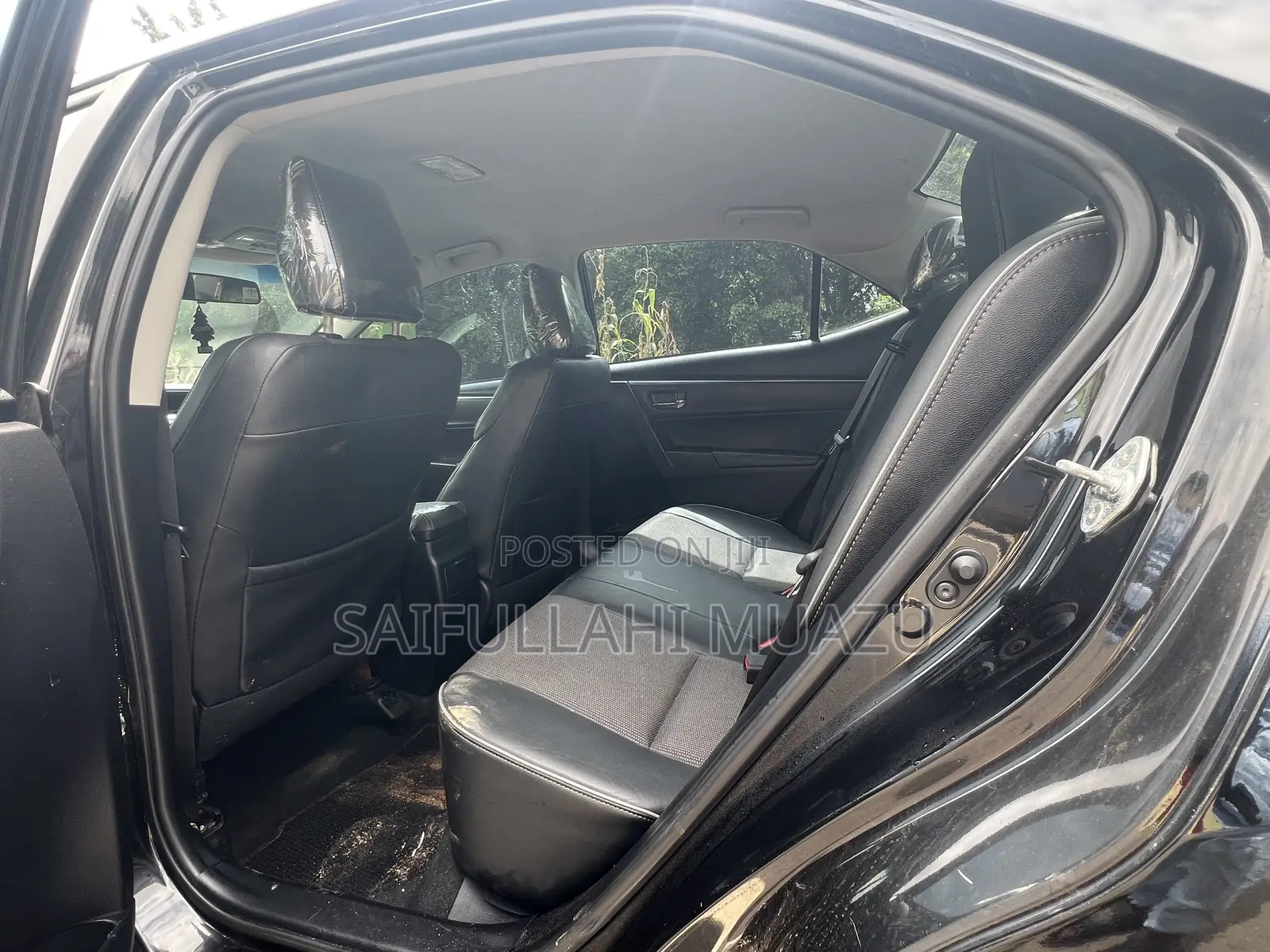 Toyota Corolla S 4dr Sedan (1.8L 4cyl CVT) 2015 Black