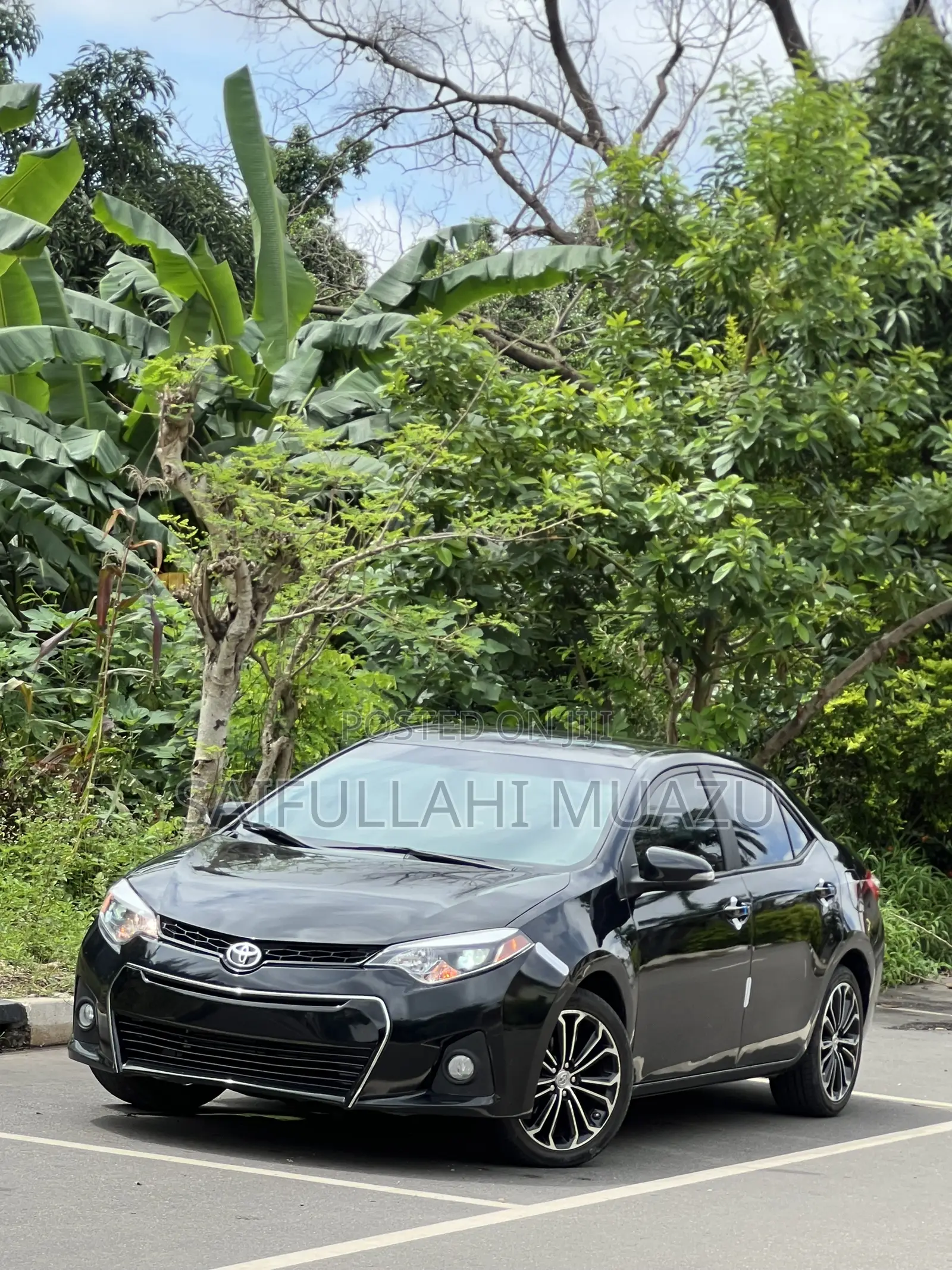 Toyota Corolla S 4dr Sedan (1.8L 4cyl CVT) 2015 Black