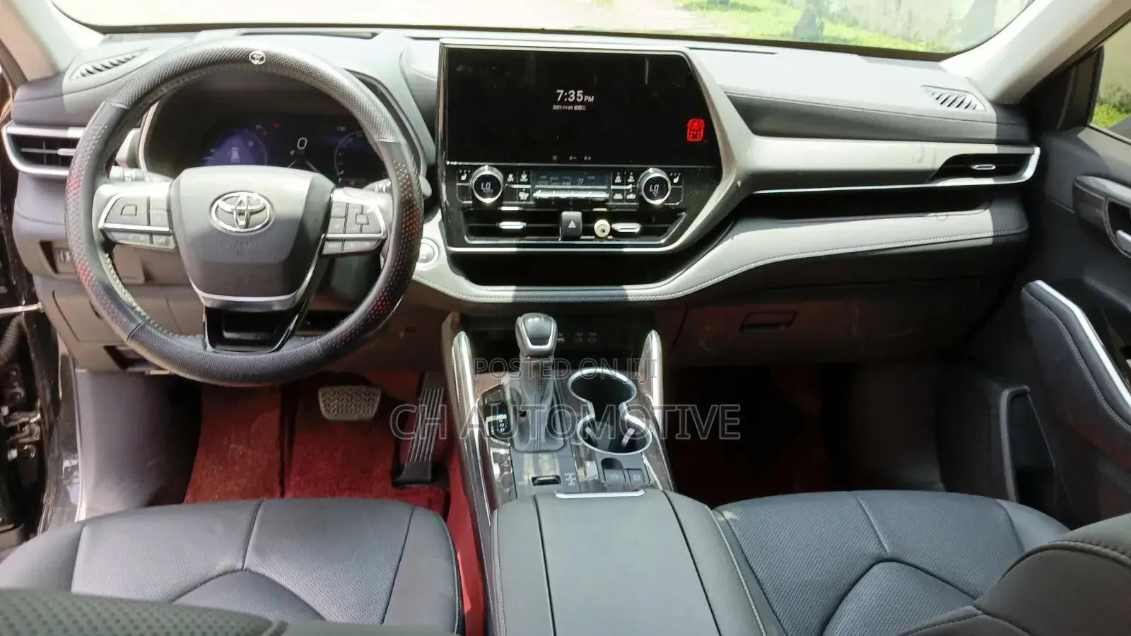 Toyota Highlander Platinum AWD 2024 Black