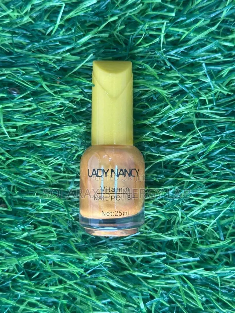 Lady Nancy Vitamin Nail Polish – Shimmer Gold
