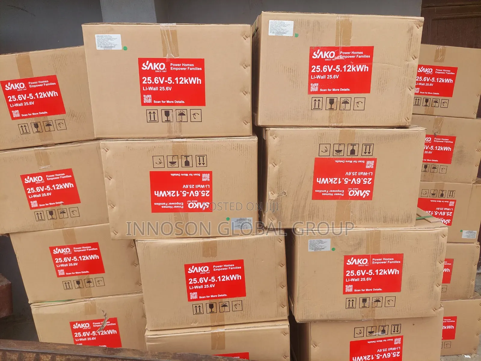 5.12kwh 24v Sako Lithium Ion Battery