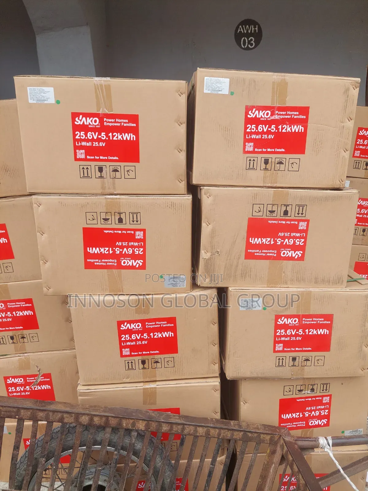 5.12kwh 24v Sako Lithium Ion Battery