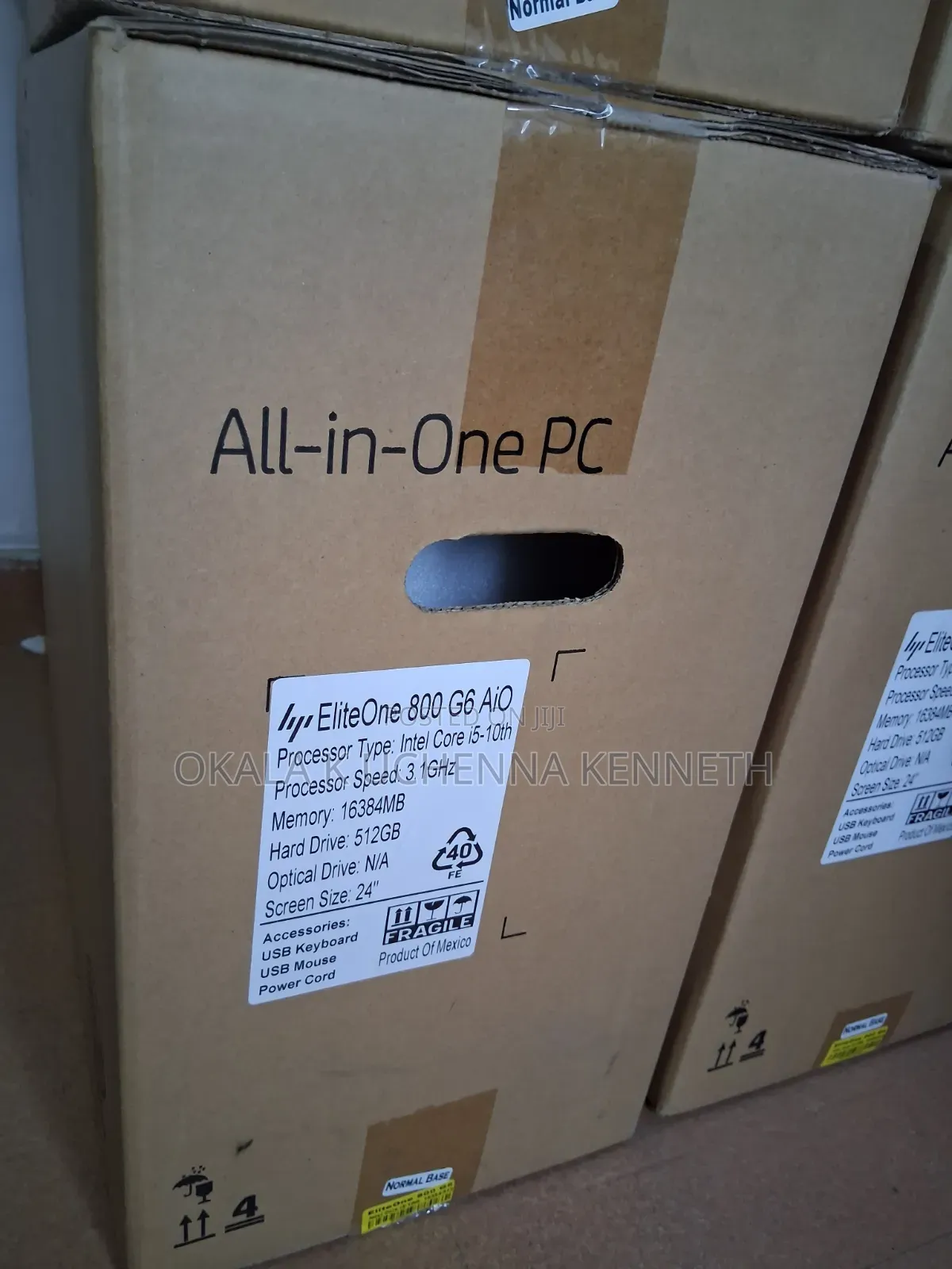 New HP EliteOne 800 G6 16GB Intel Core i5 HDD+SSD 512GB