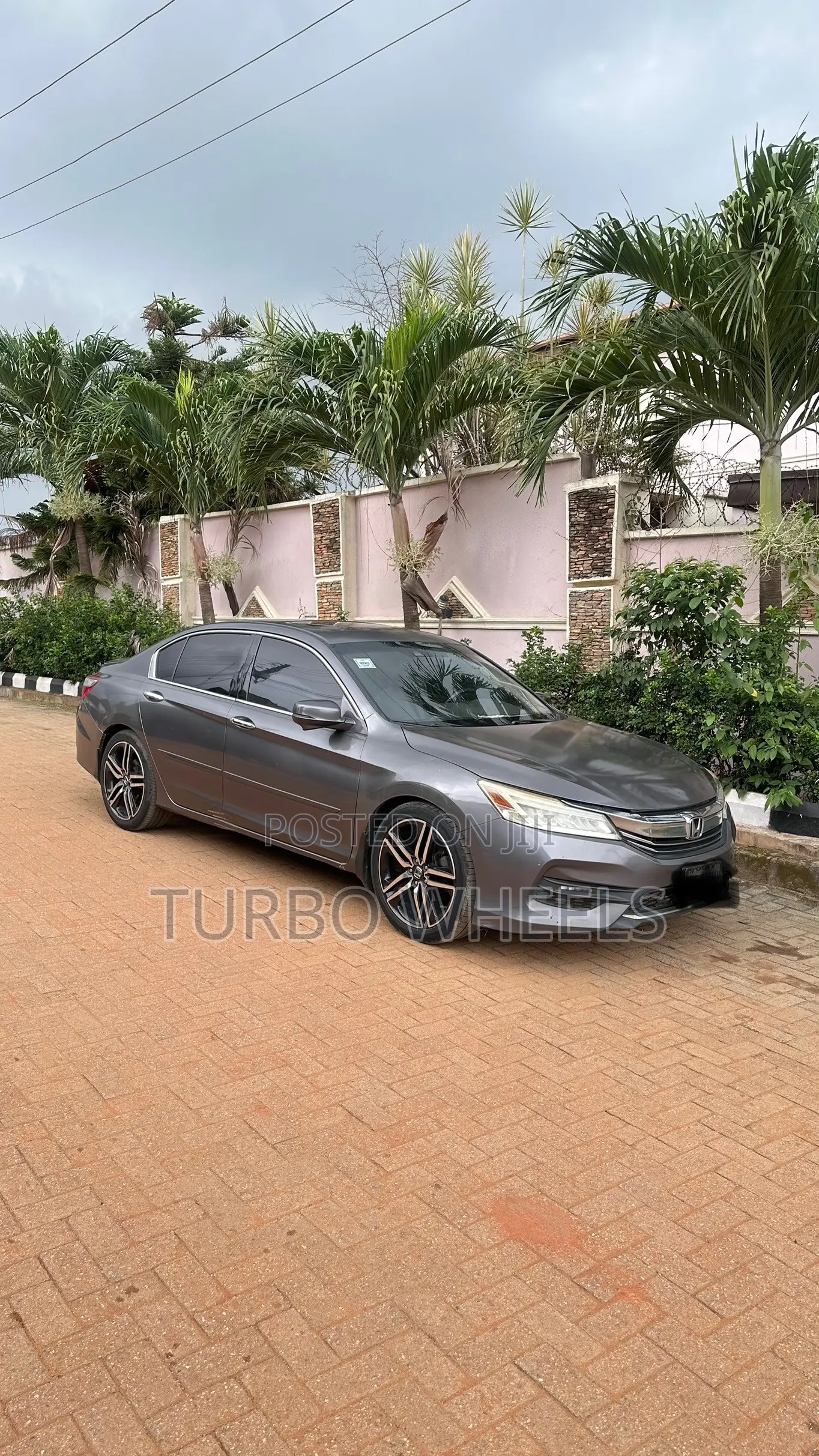 Honda Accord EX-L V-6 4dr Sedan w/Navigation (3.5L 6cyl 6A) 2014 Gray