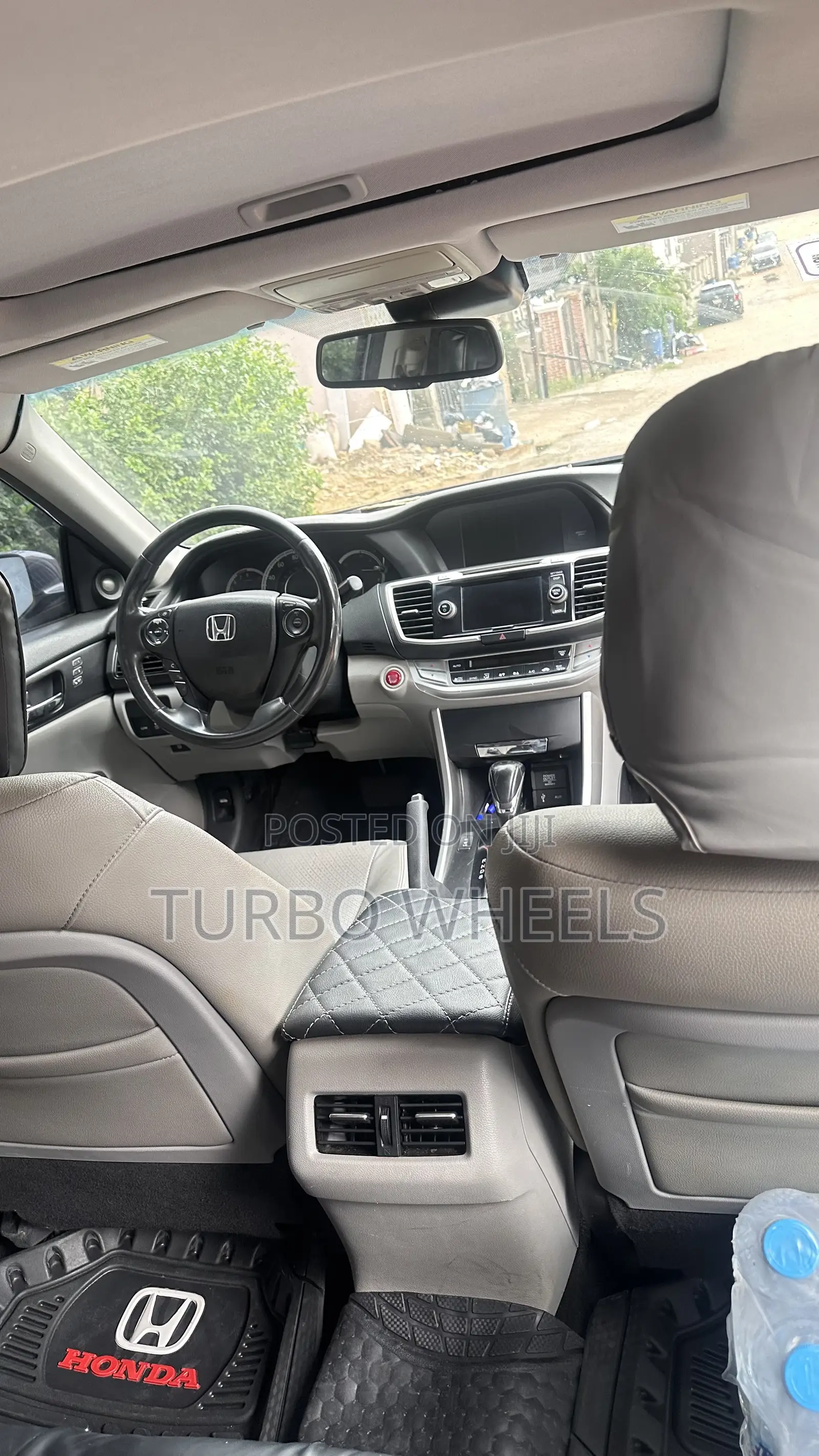 Honda Accord EX-L V-6 4dr Sedan w/Navigation (3.5L 6cyl 6A) 2014 Gray