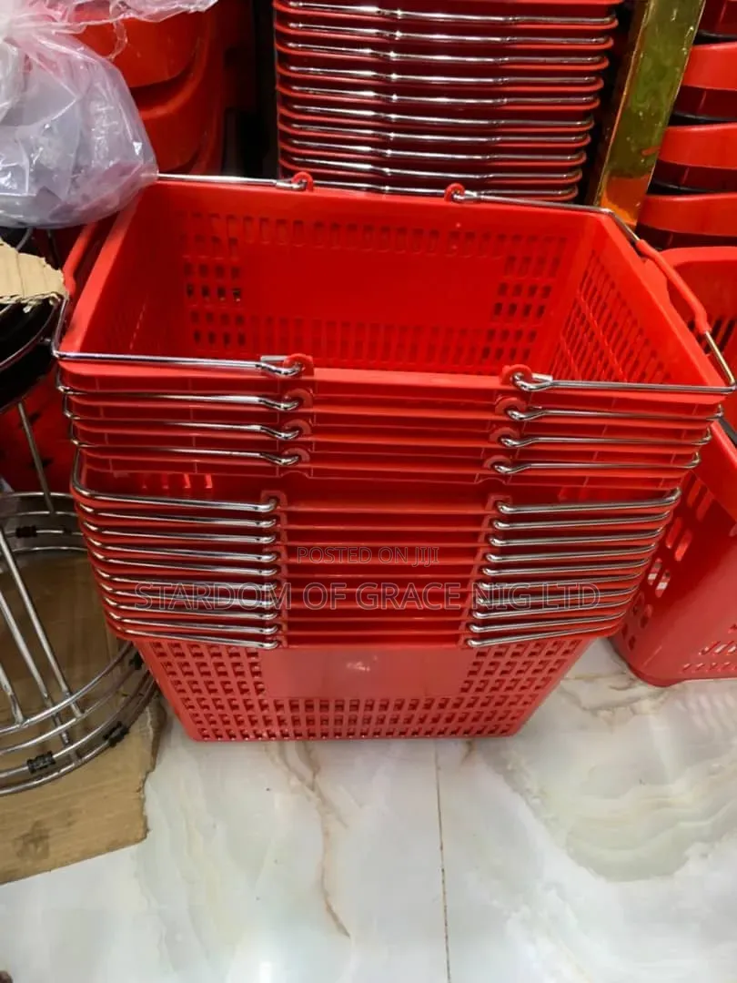 Iron Hand Basket for Shopping