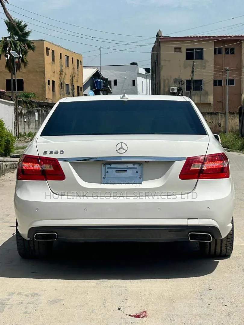Mercedes-Benz E350 2010 White