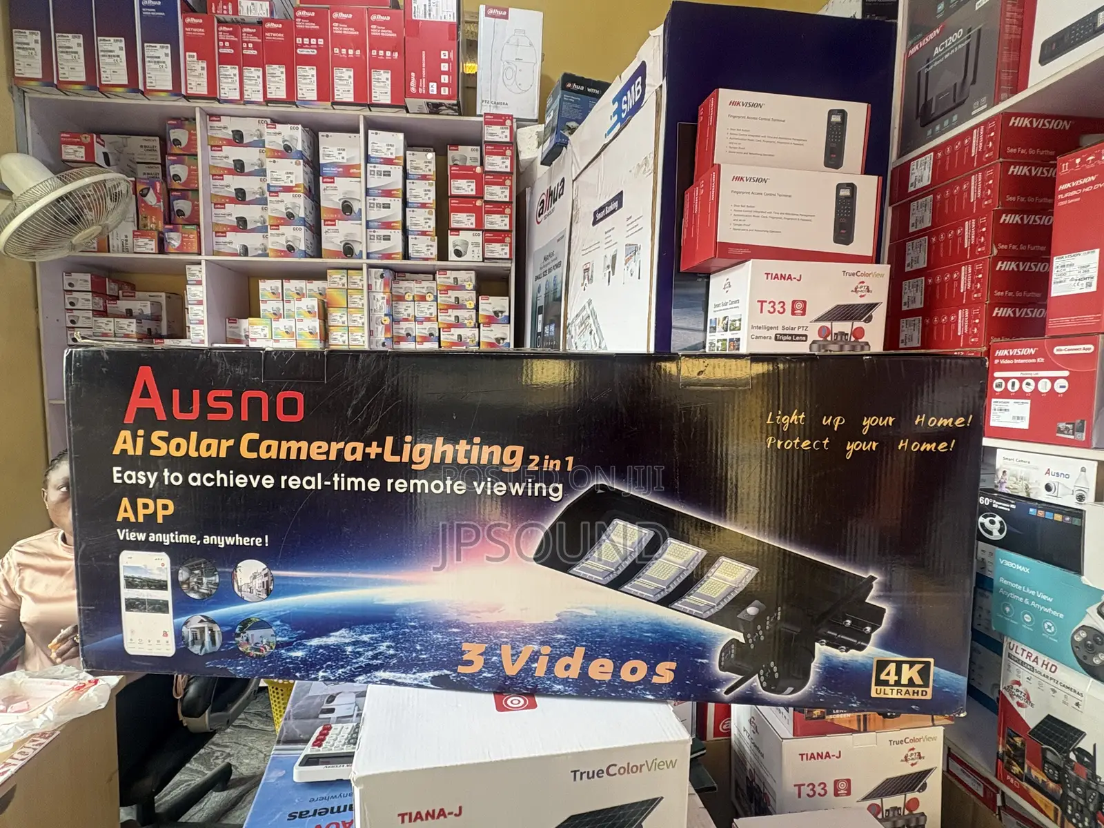 Solar Light and Camera