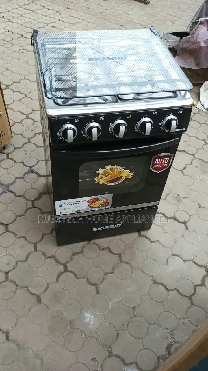 Brand New Skyrun 50x50 All-Gas Cooker With Oven & Auto Ignition