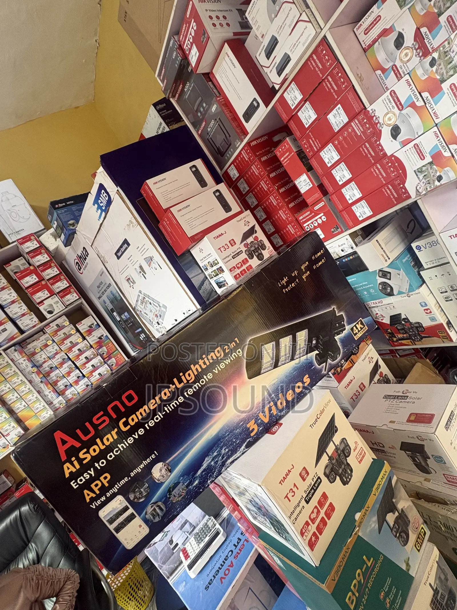 Solar Light and Camera