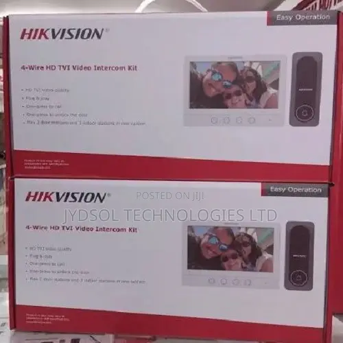 Hikvision 4-Wire HD Video Intercom Kit DS-KIS212