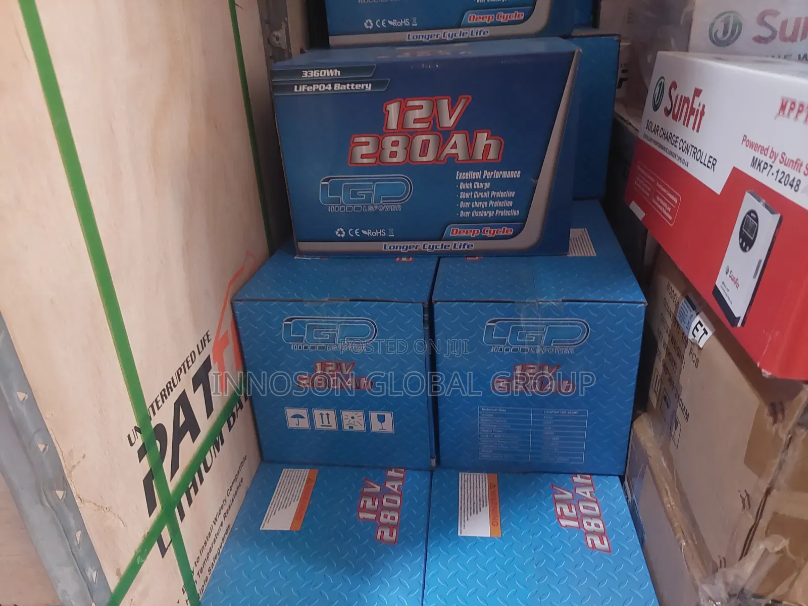 280Ah 12v LGP Lithium Ion Battery