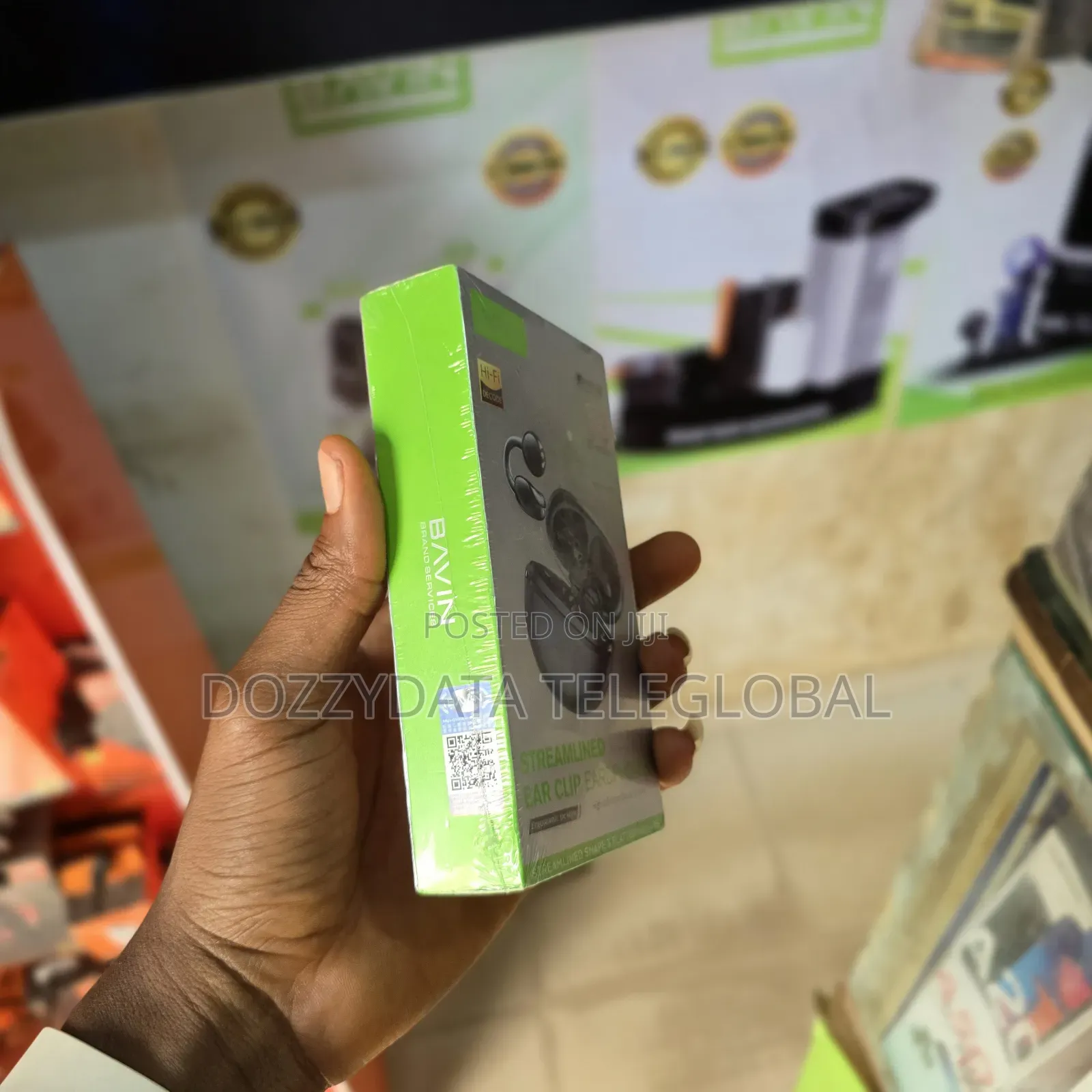 BAVIN-89 Streamlined Ear Clip Earphones