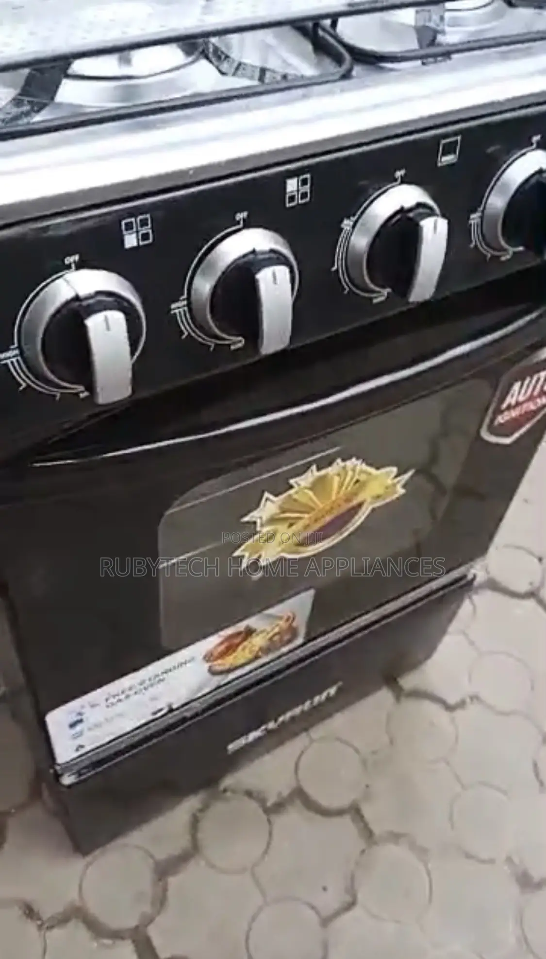 Brand New Skyrun 50x50 All-Gas Cooker With Oven & Auto Ignition