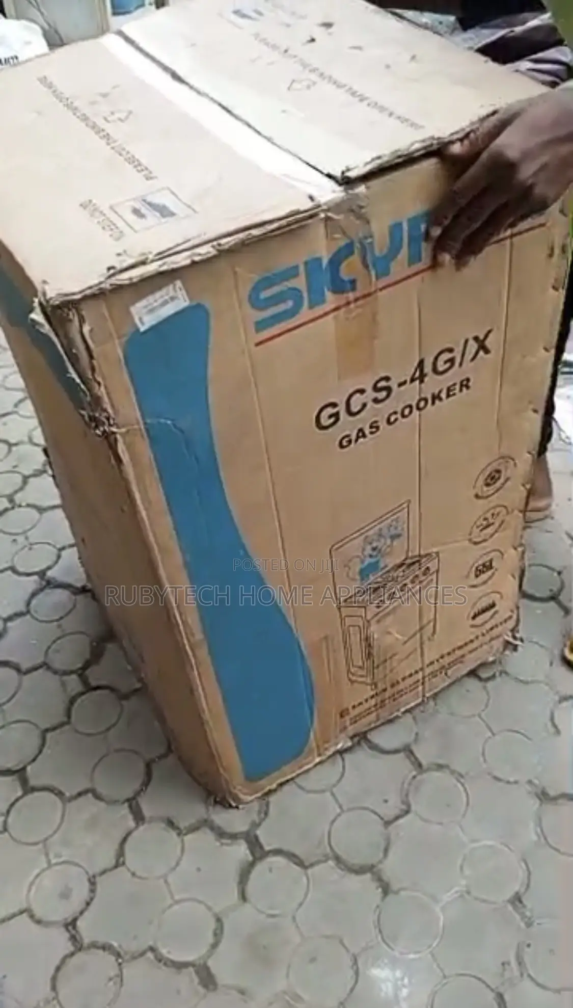 Brand New Skyrun 50x50 All-Gas Cooker With Oven & Auto Ignition