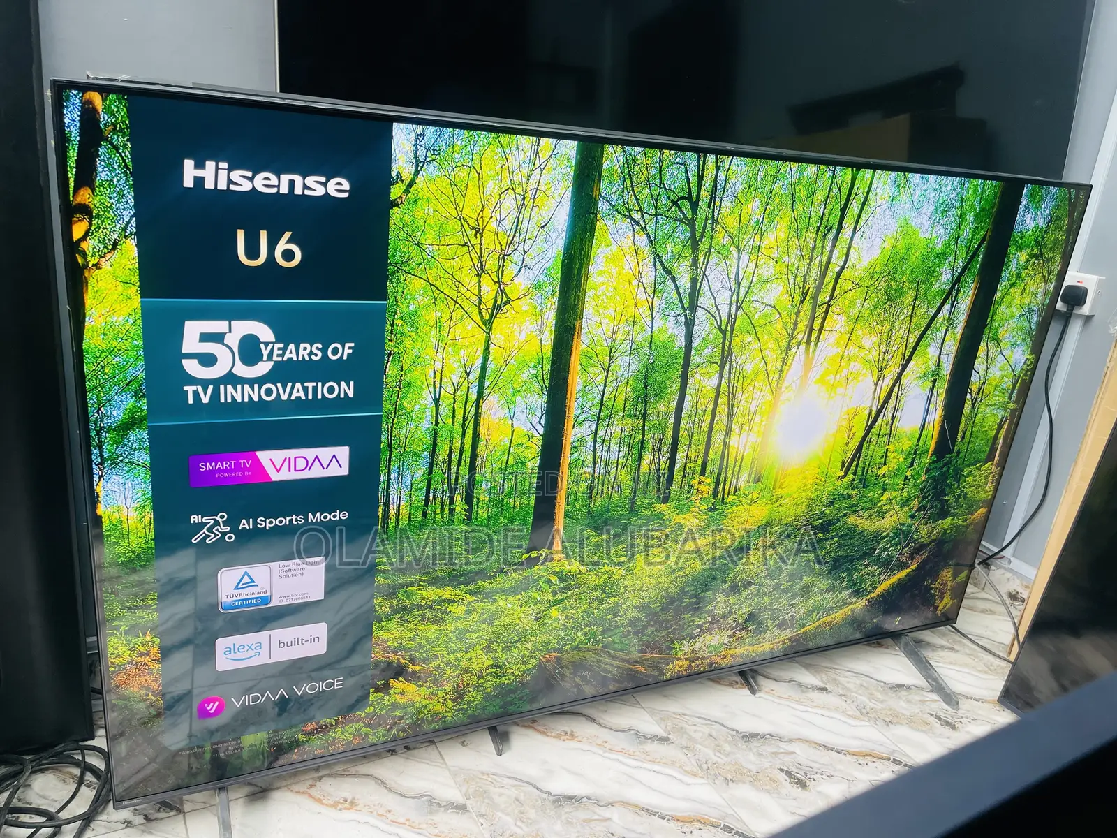 Hisense Uled 75” Quantum Dot Frameless 2025 VIDAA Smart Ultra 4k TV