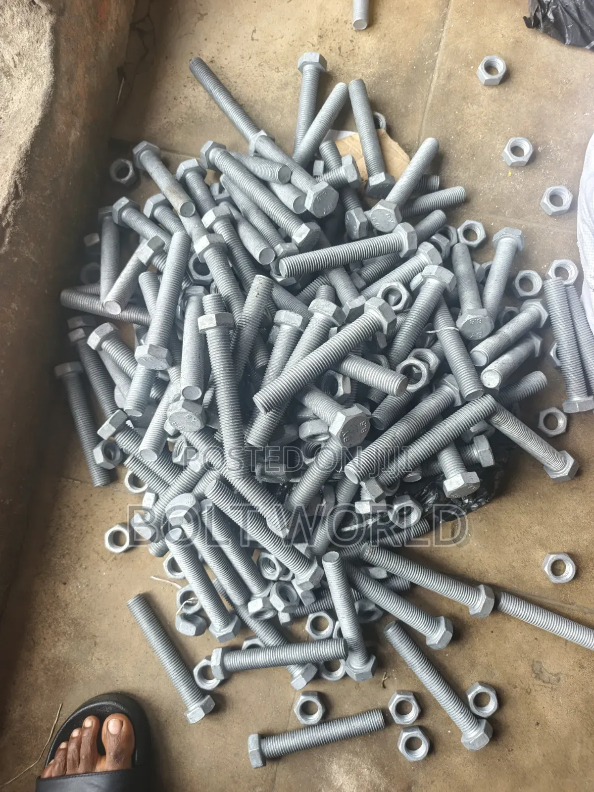 M20x 120 Hotdip Galvanized Bolt and Nuts