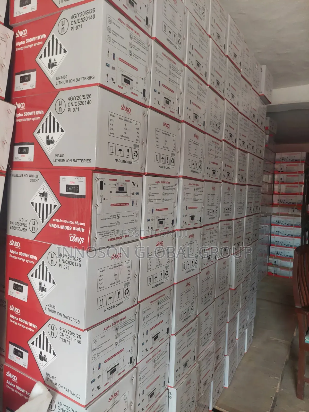 Alpha 500w/1kwh Sako ESS Solar Gen