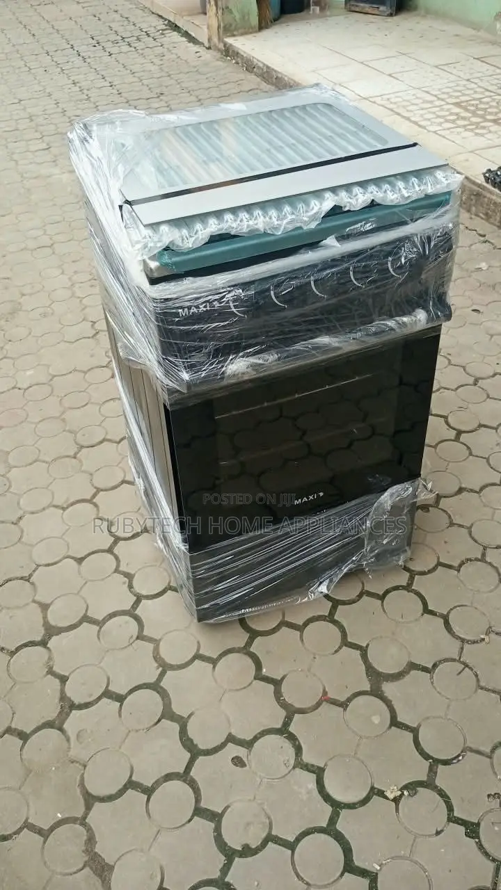 Brand New Maxi 50x50 All-Gas Cooker With Oven & Auto Ignition