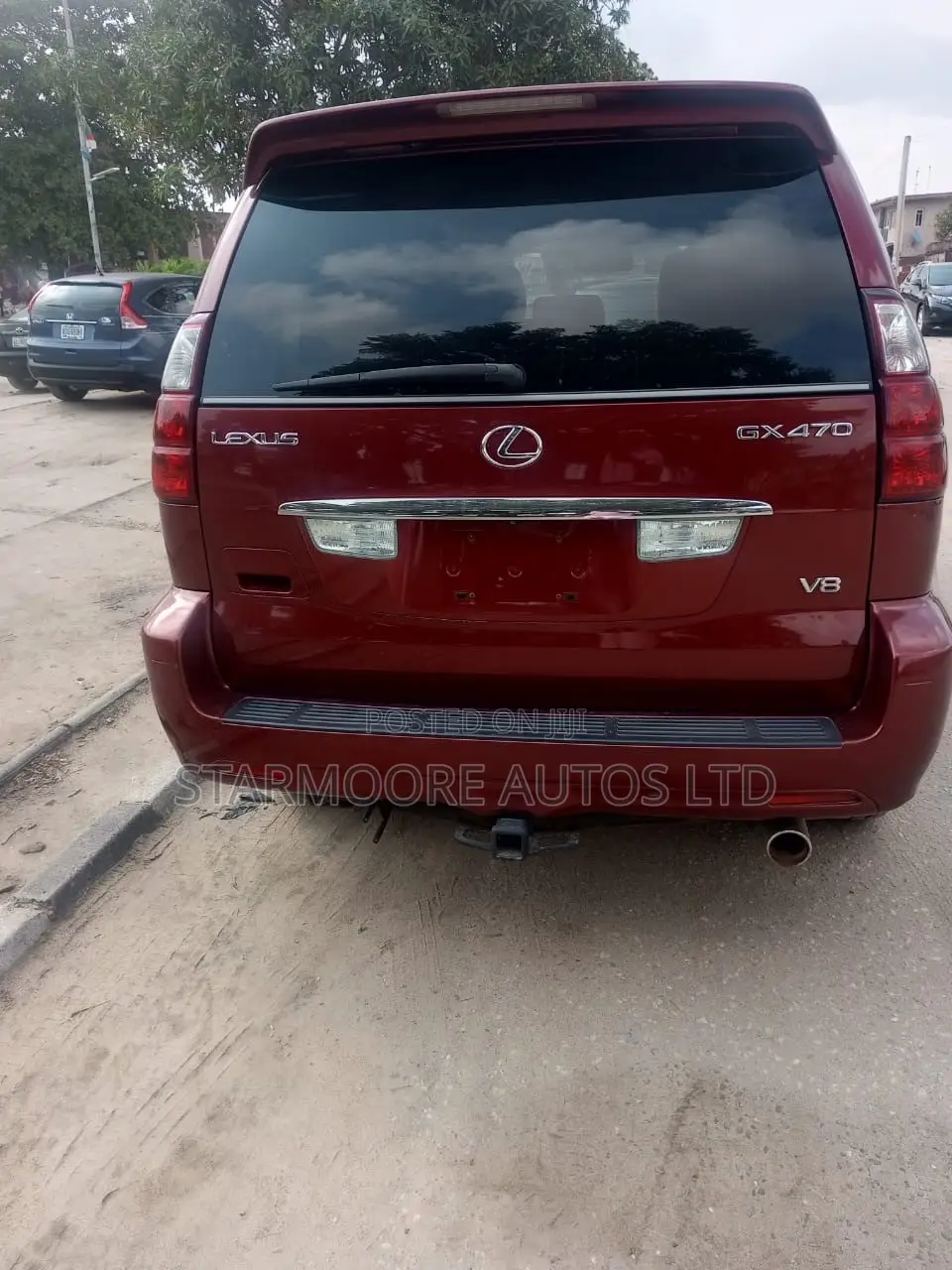 Lexus GX 470 2008 Red
