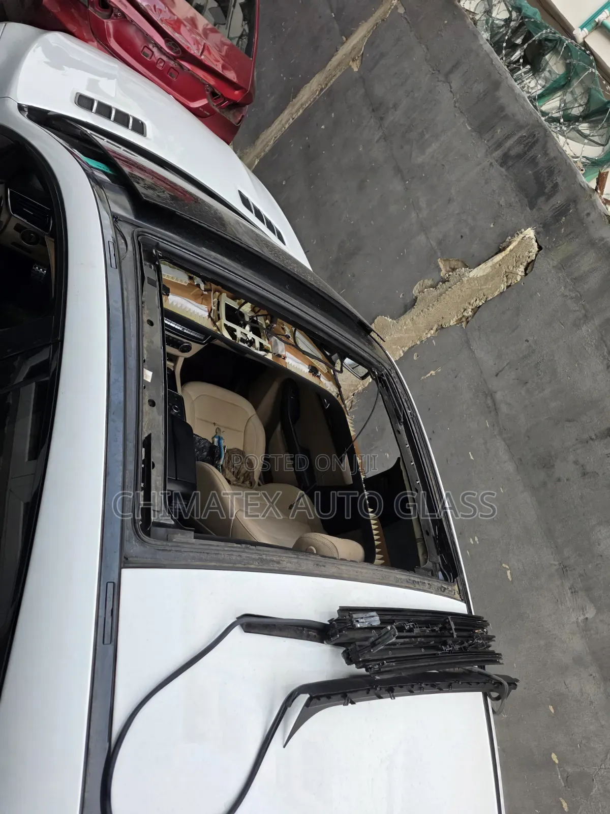 Gle43 Coupe 2017 292 Panoramic Rail Replacement @Chimatex