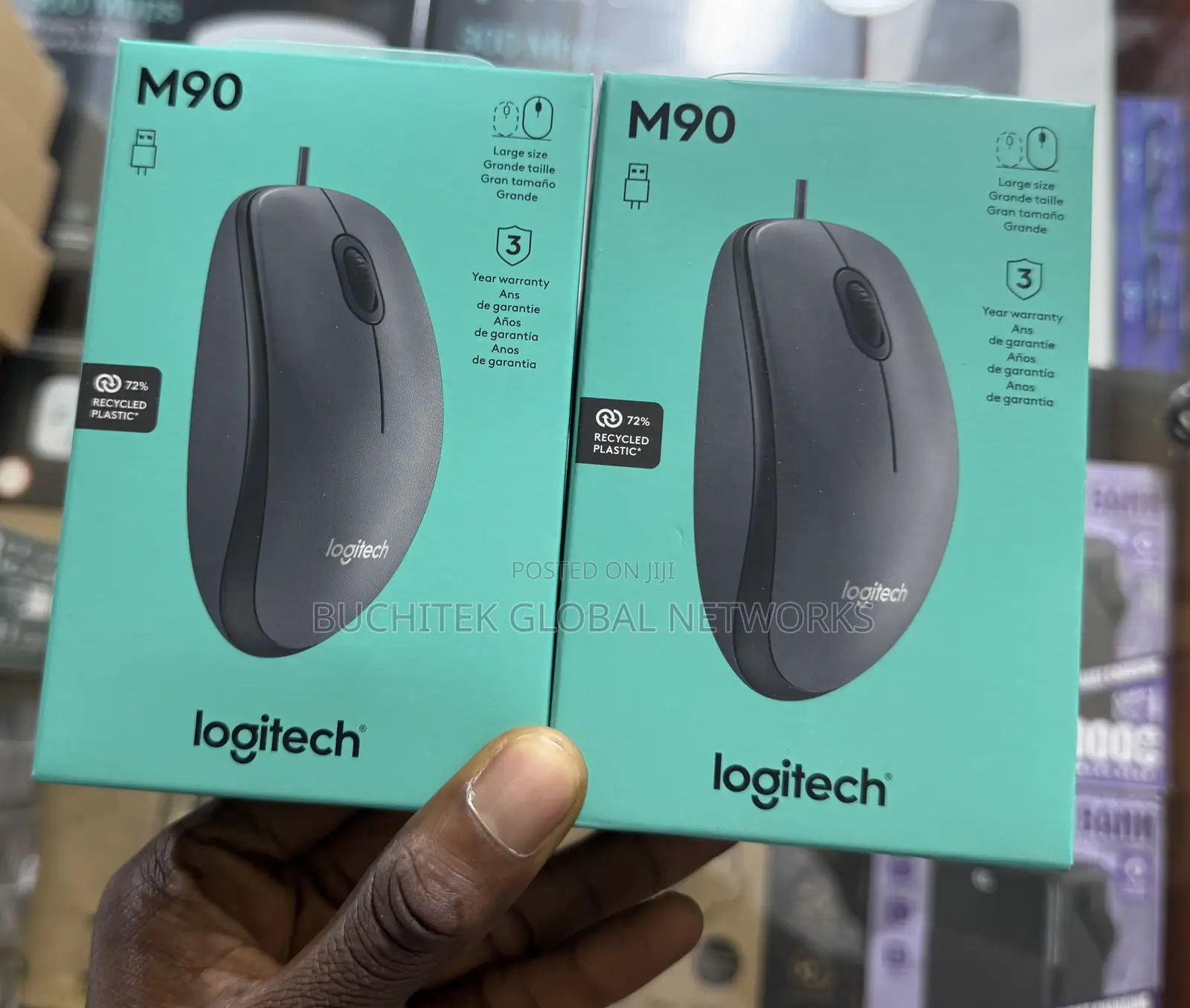 Logitech M90 USB Wired Mouse