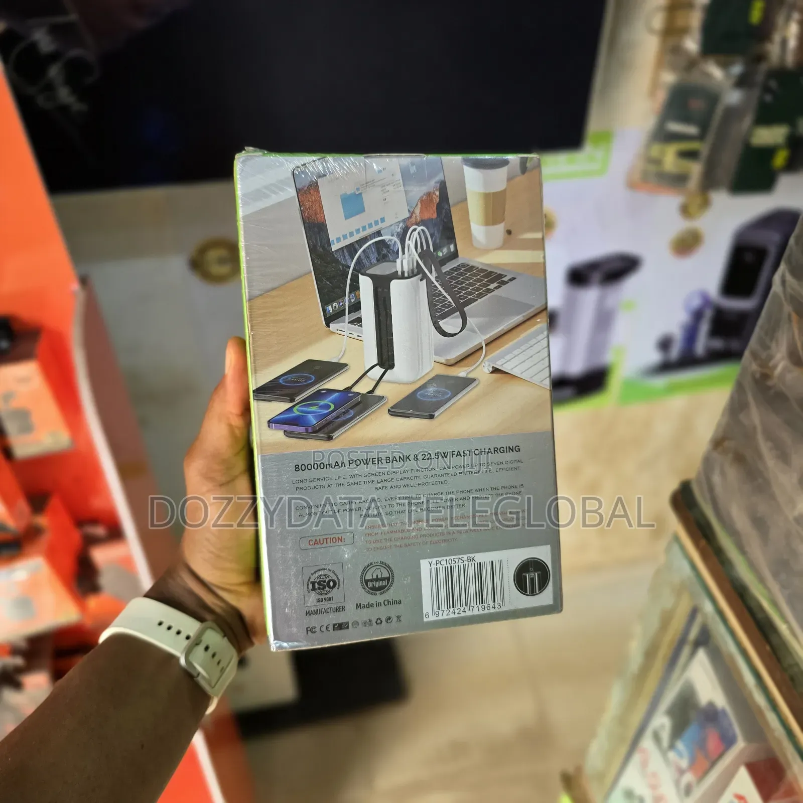 BAVIN PC1057S 80000mAh PowerBank 22.5W Fast Charging LED Light