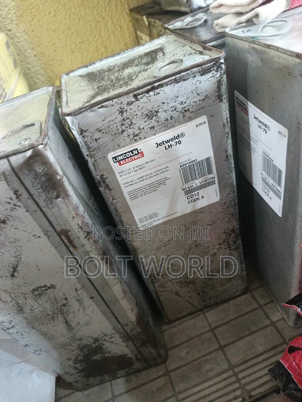 Lincoln Electric Jetweld Lh-70 Welding Electrode 4mmx350